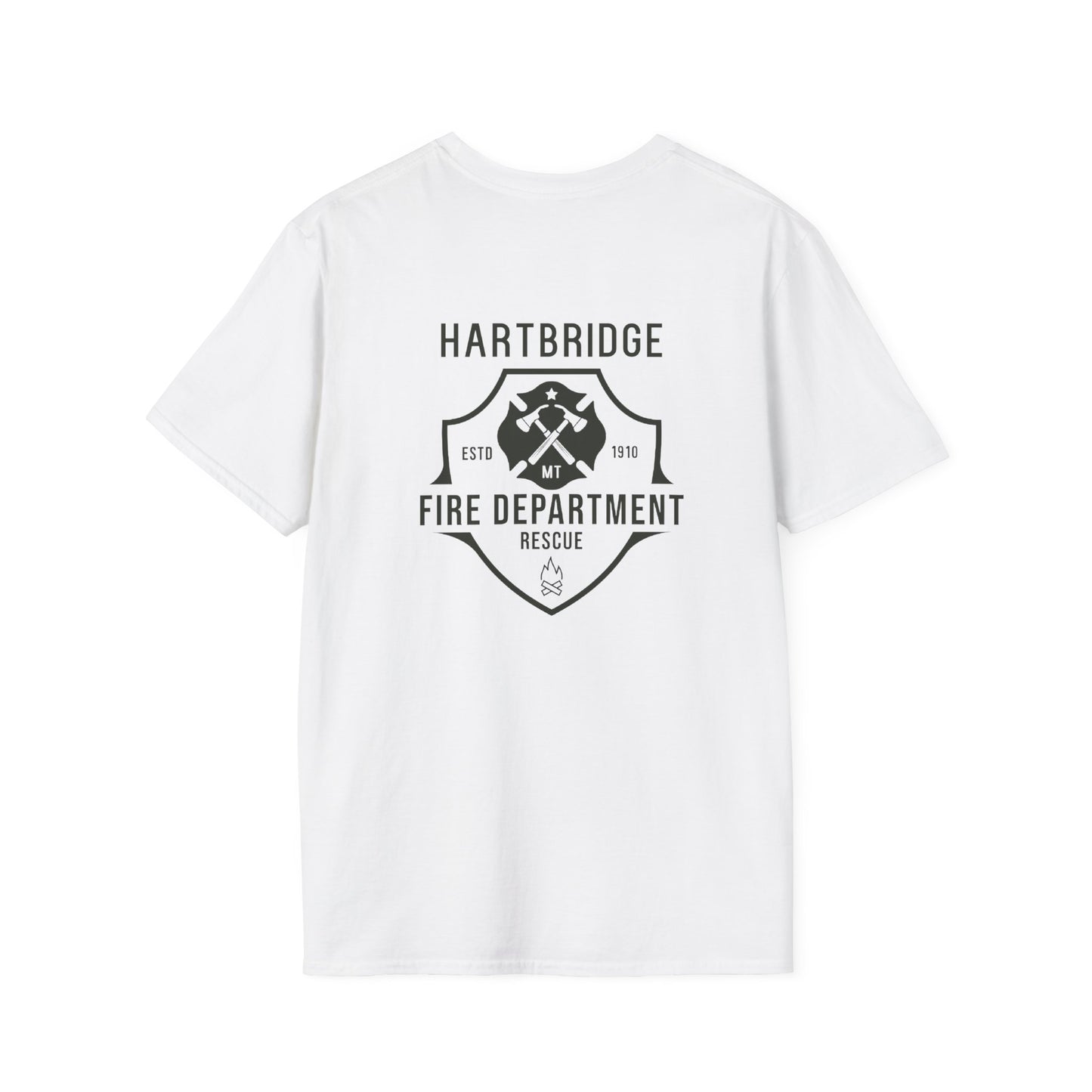 Hartbridge Fire Dept Unisex Softstyle T-Shirt