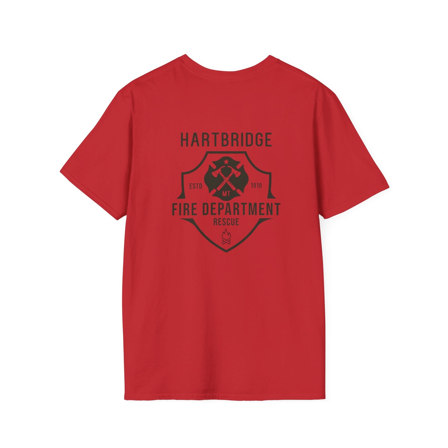 Hartbridge Fire Dept Unisex Softstyle T-Shirt
