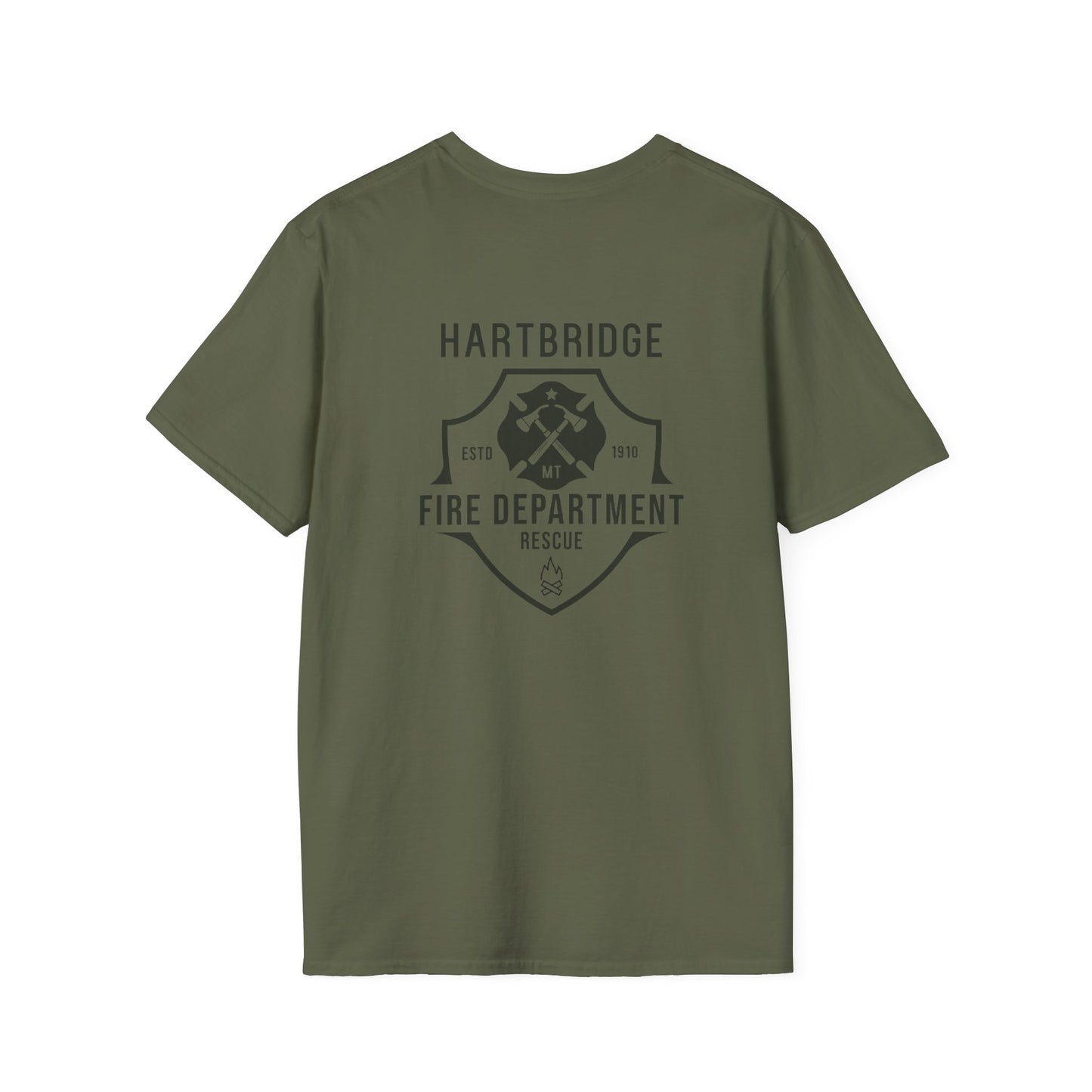 Hartbridge Fire Dept Unisex Softstyle T-Shirt