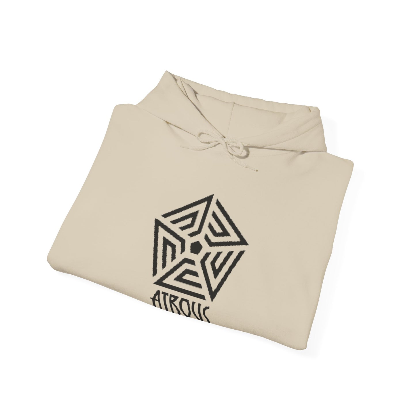 Atrous Code Red Unisex Heavy Blend™ Hooded Sweatshirt - print front and back