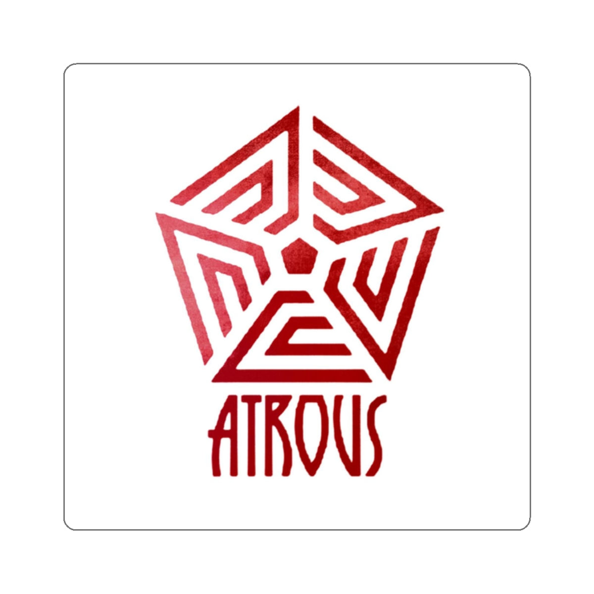 Atrous Kiss-Cut Stickers