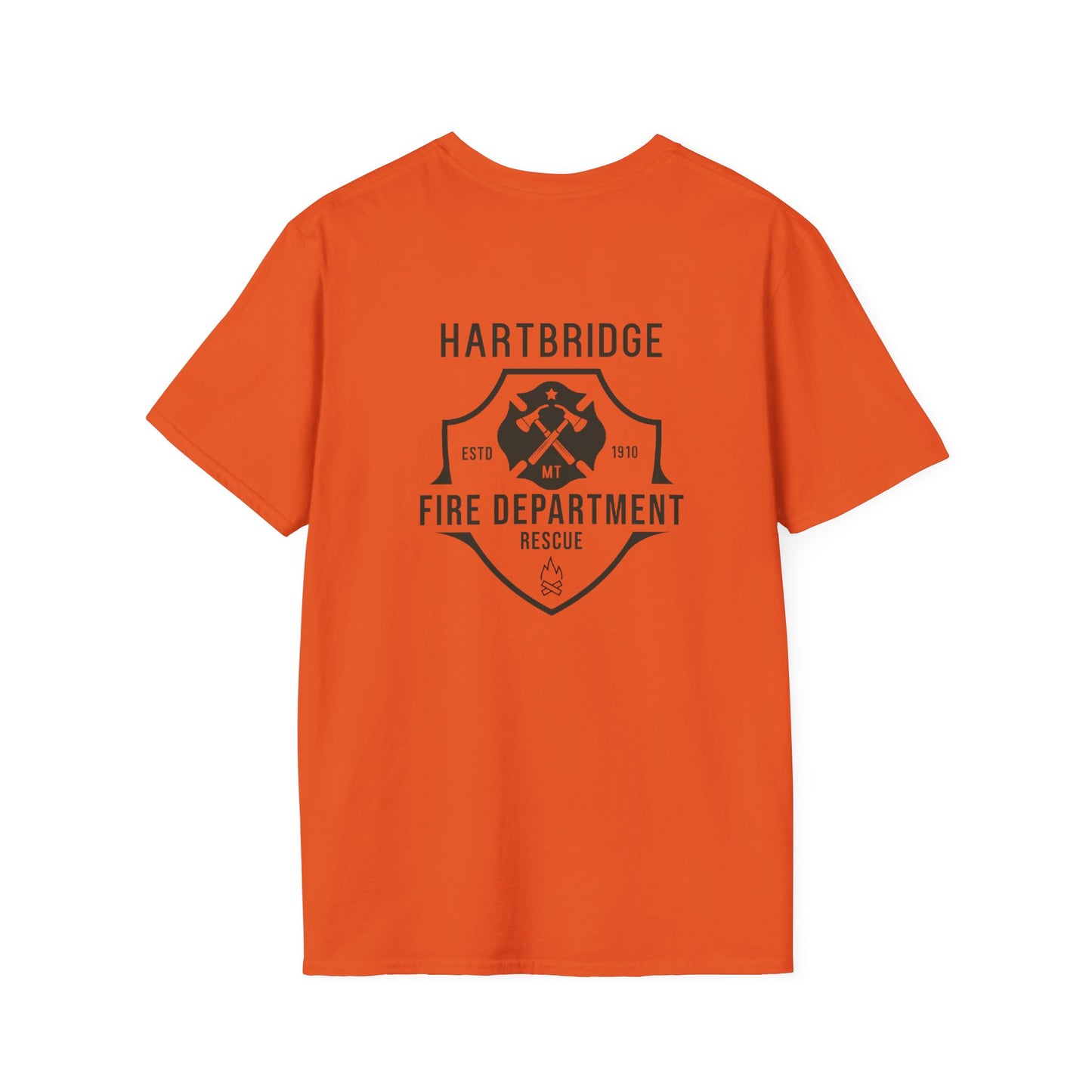Hartbridge Fire Dept Unisex Softstyle T-Shirt