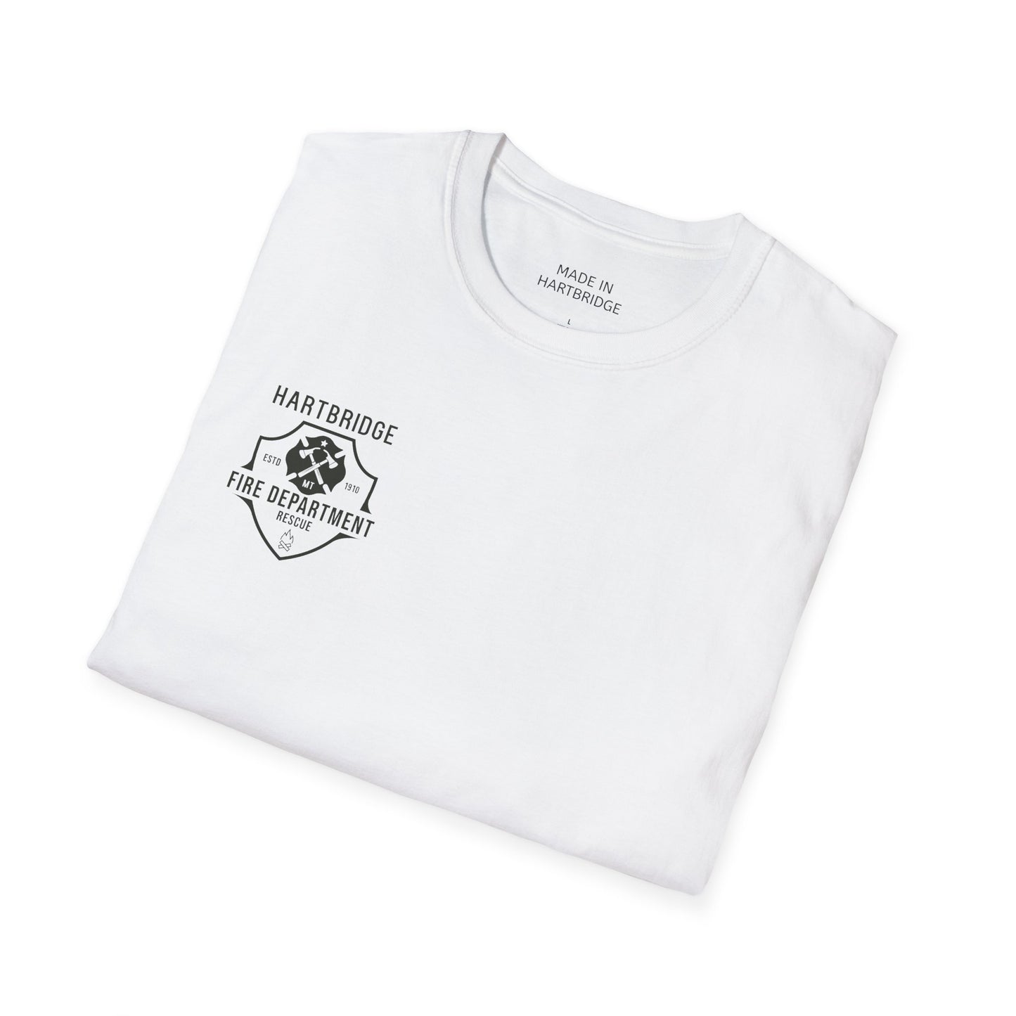 Hartbridge Fire Dept Unisex Softstyle T-Shirt