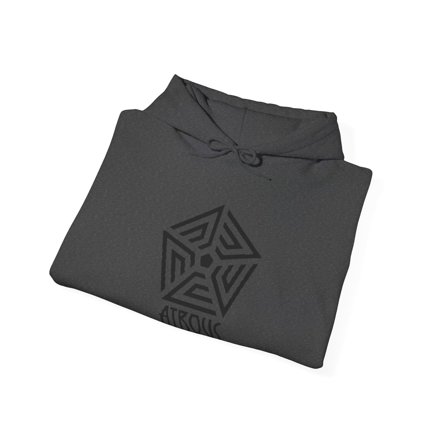 Atrous Code Red Unisex Heavy Blend™ Hooded Sweatshirt - print front and back