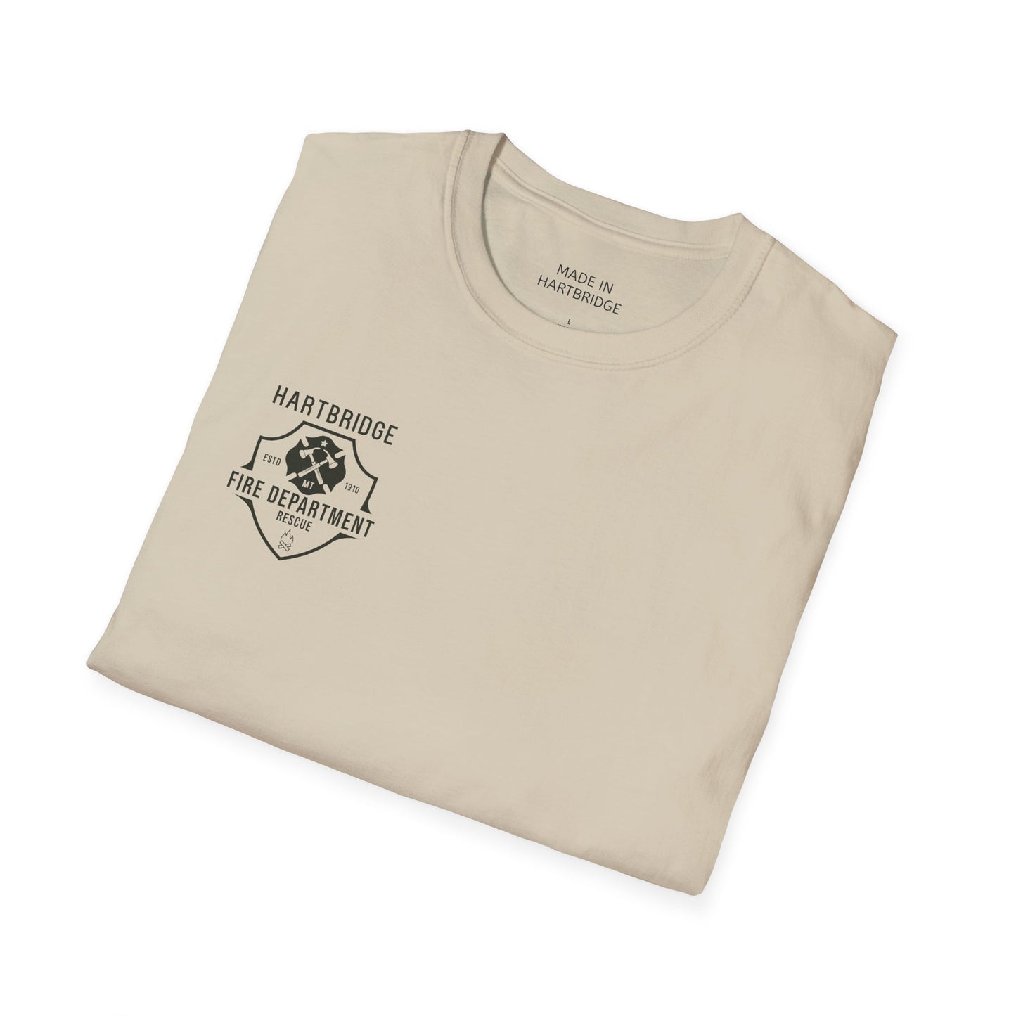 Hartbridge Fire Dept Unisex Softstyle T-Shirt