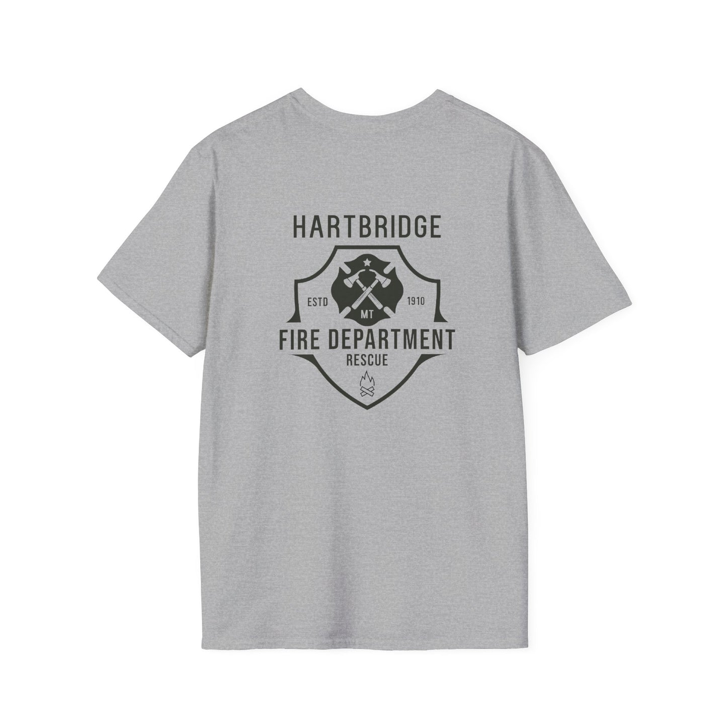 Hartbridge Fire Dept Unisex Softstyle T-Shirt
