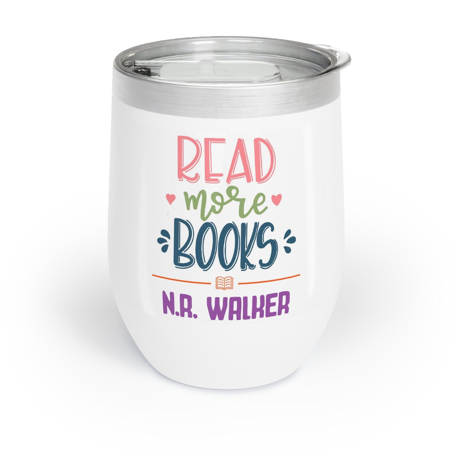 Read More Books - Chill Wine Tumbler