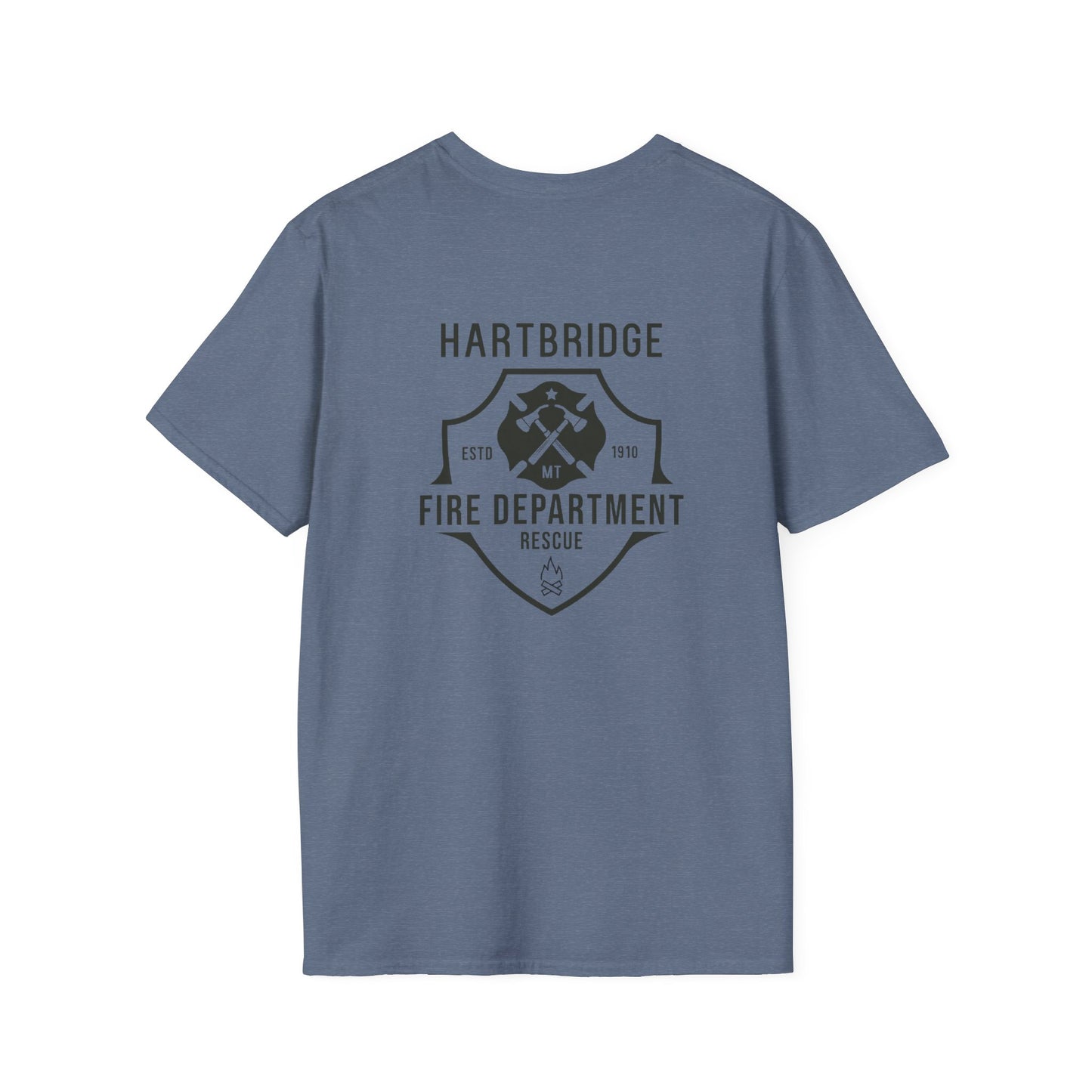 Hartbridge Fire Dept Unisex Softstyle T-Shirt