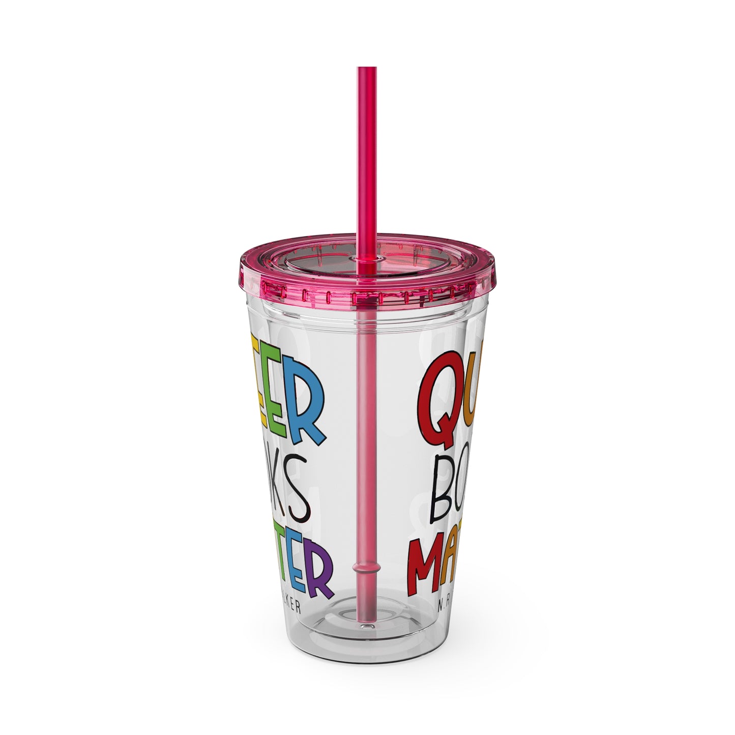 Queer Books Matter Tumbler