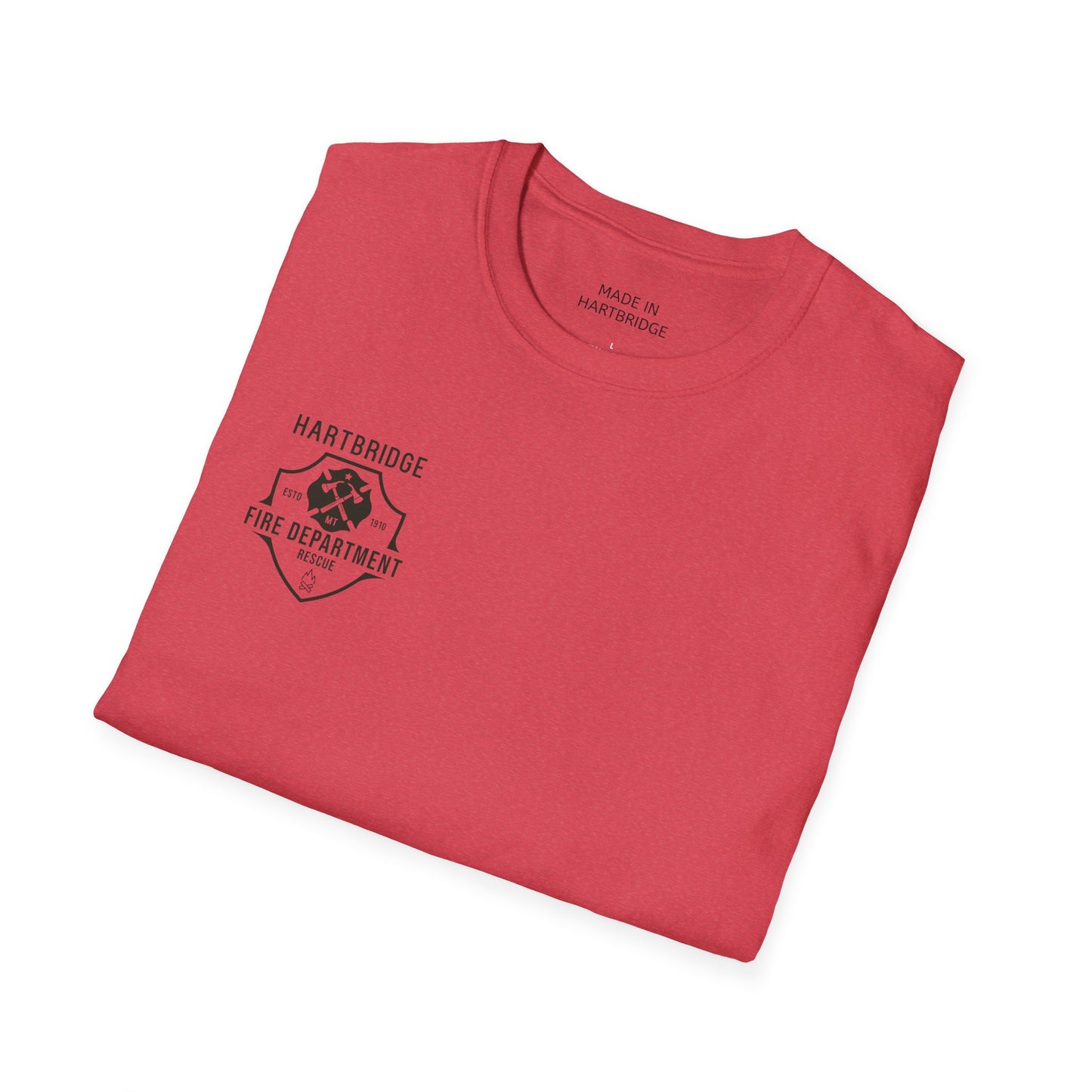 Hartbridge Fire Dept Unisex Softstyle T-Shirt