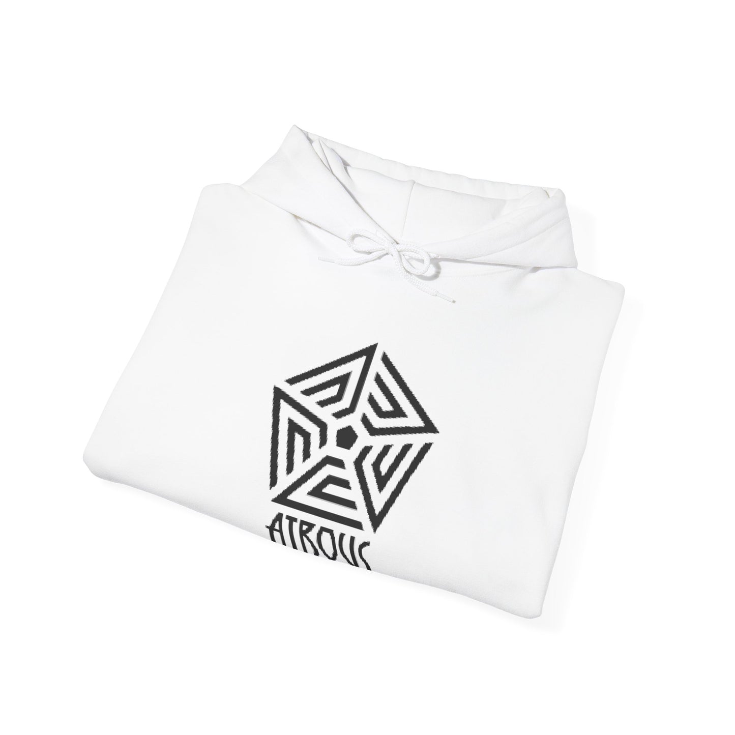 Atrous Code Red Unisex Heavy Blend™ Hooded Sweatshirt - print front and back