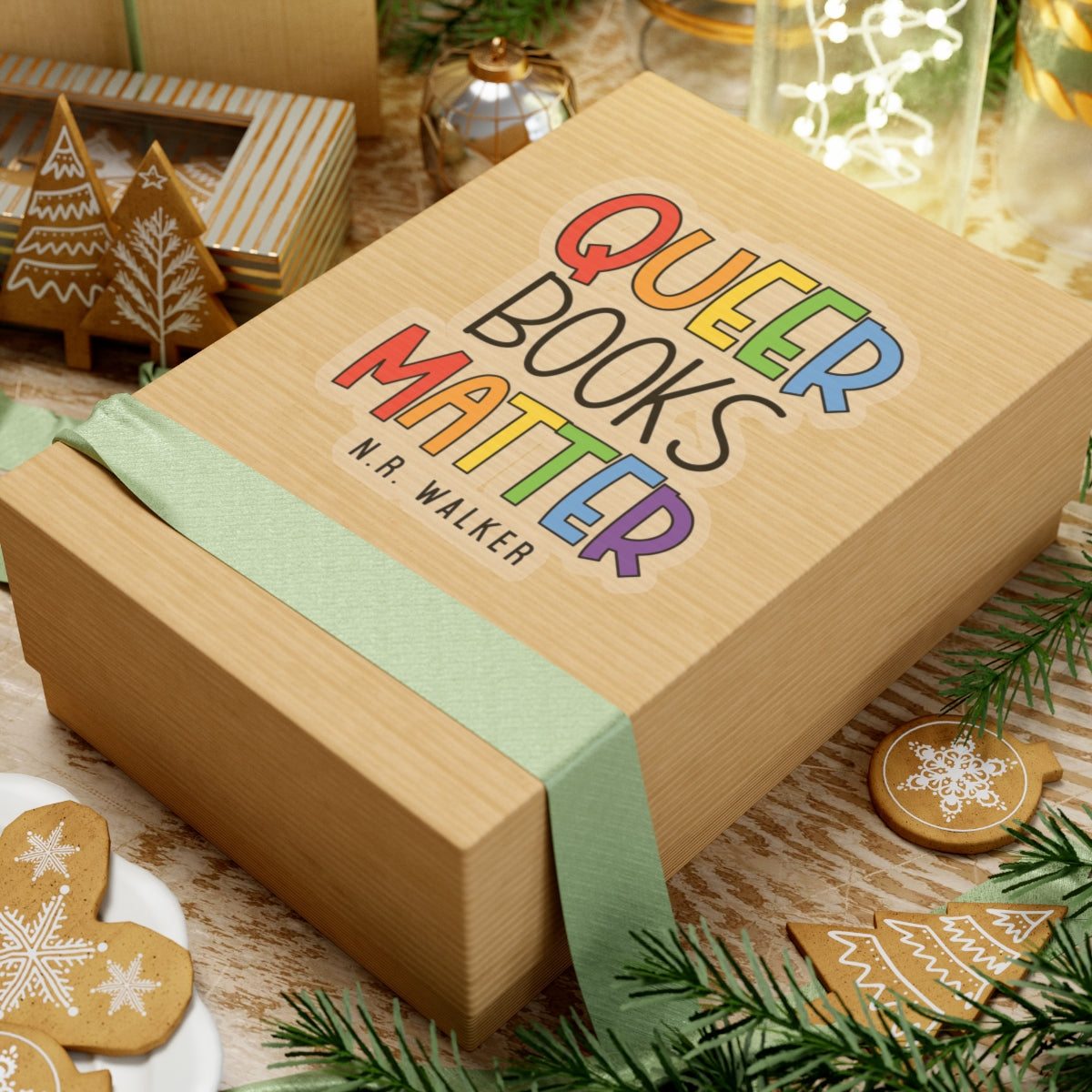 Queer Books Matter Kiss-Cut Stickers