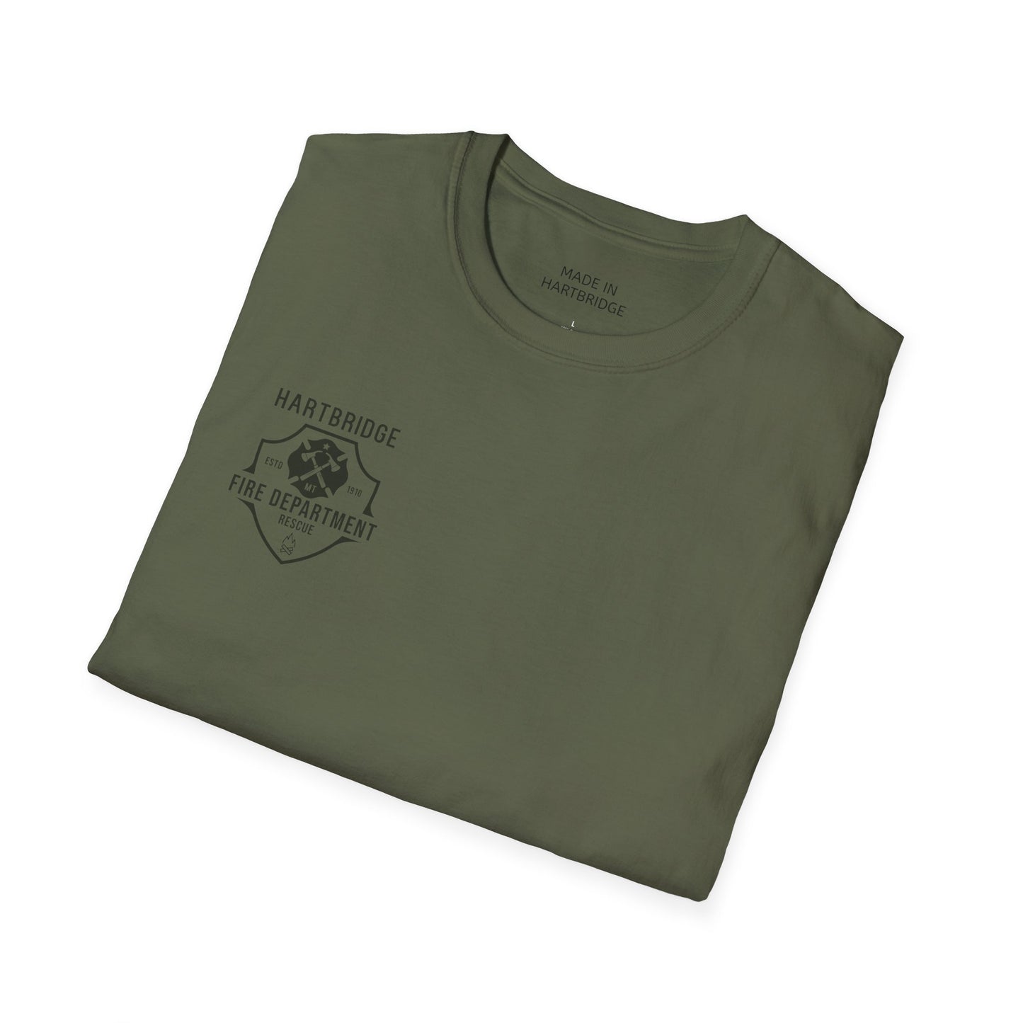 Hartbridge Fire Dept Unisex Softstyle T-Shirt