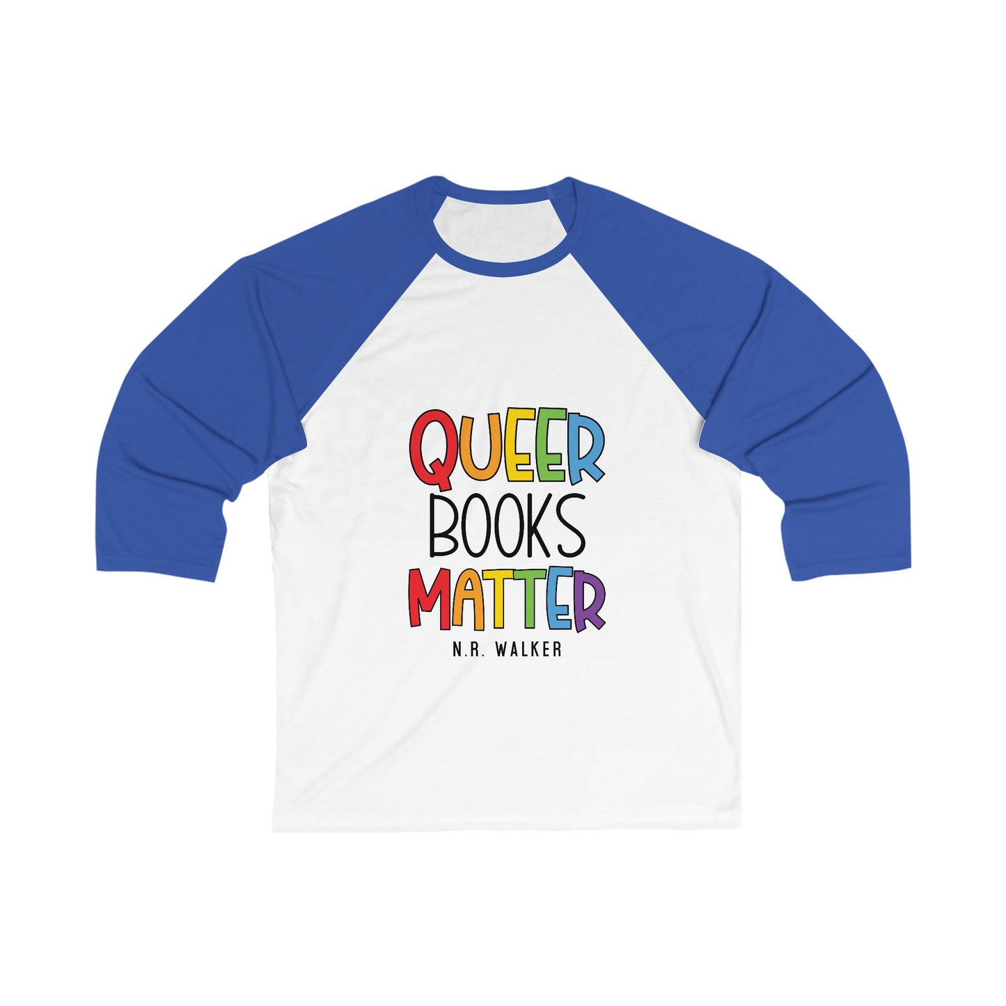 Queer Books Matter Shirt Pride Baseball Tee