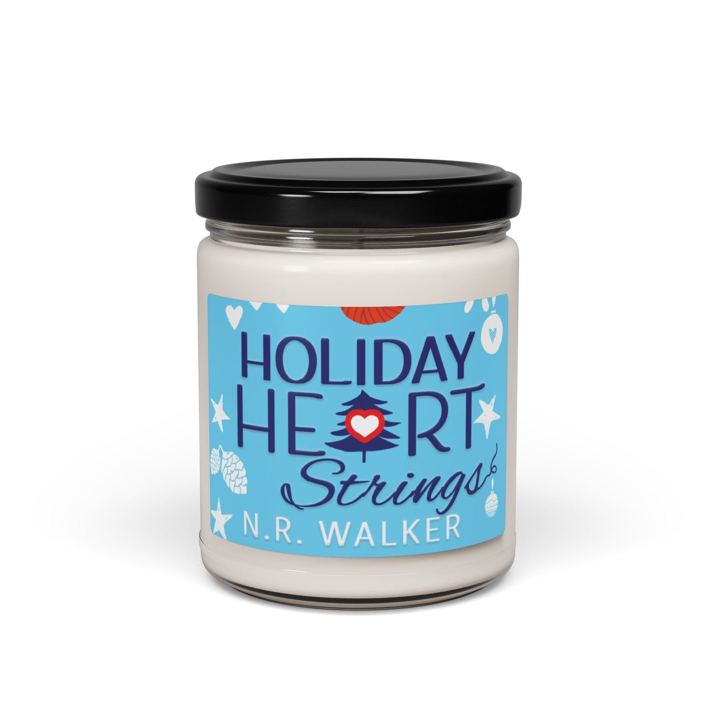 Holiday Heart Strings Scented Soy Candle - 9oz