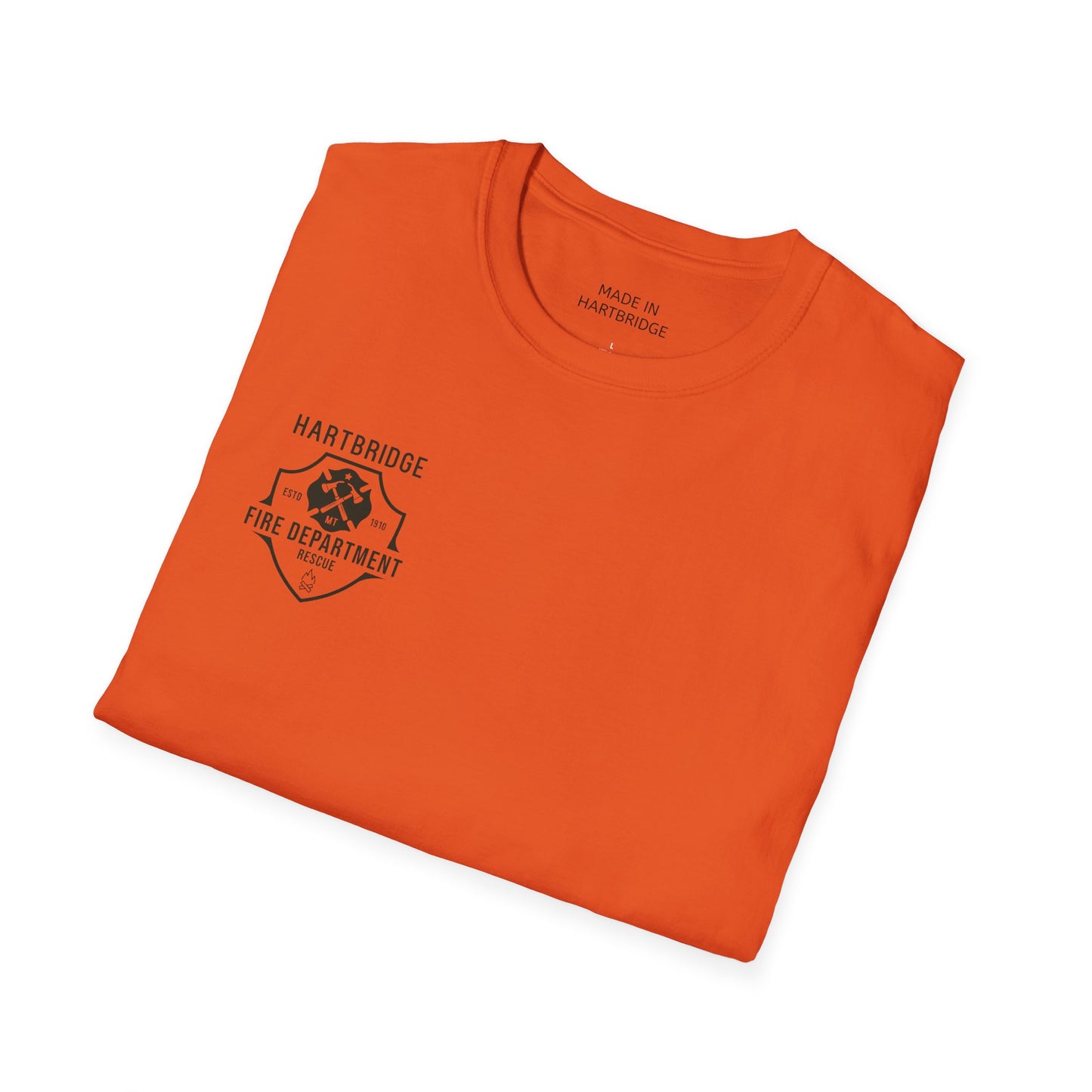 Hartbridge Fire Dept Unisex Softstyle T-Shirt