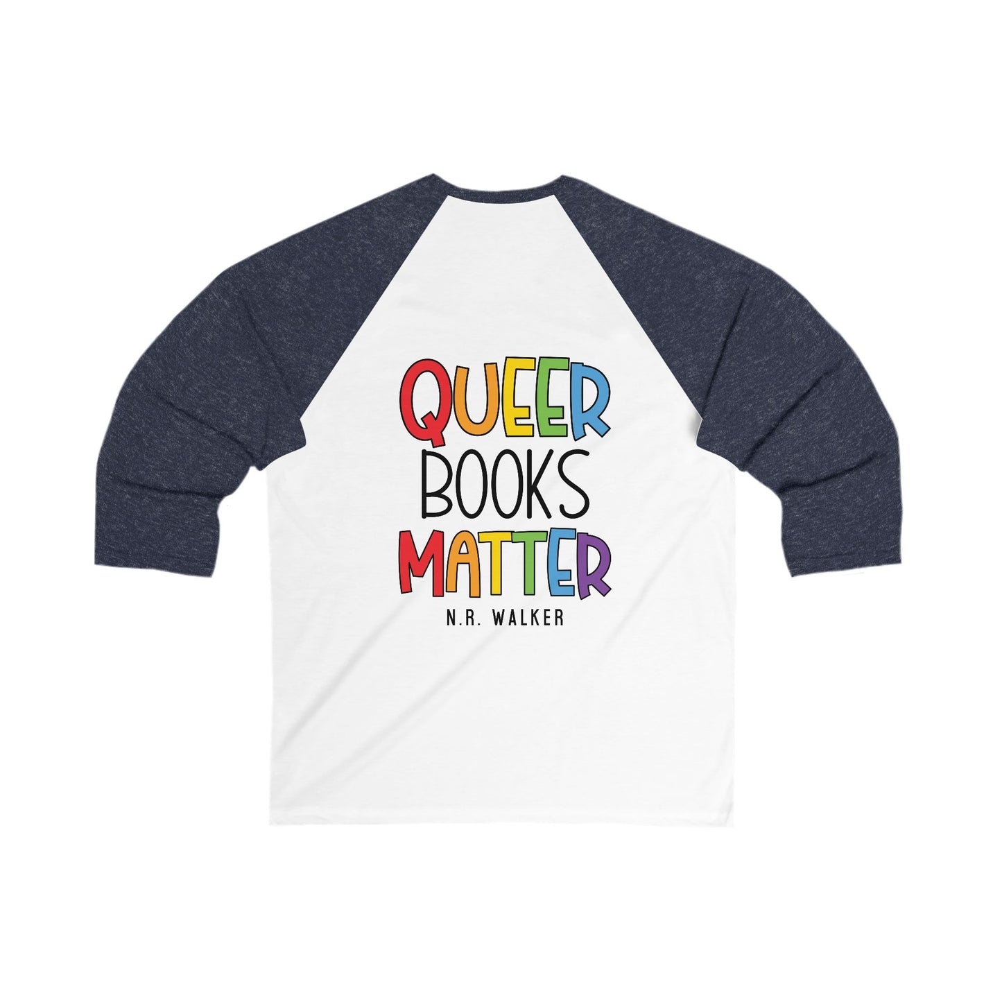 Queer Books Matter Shirt Pride Baseball Tee