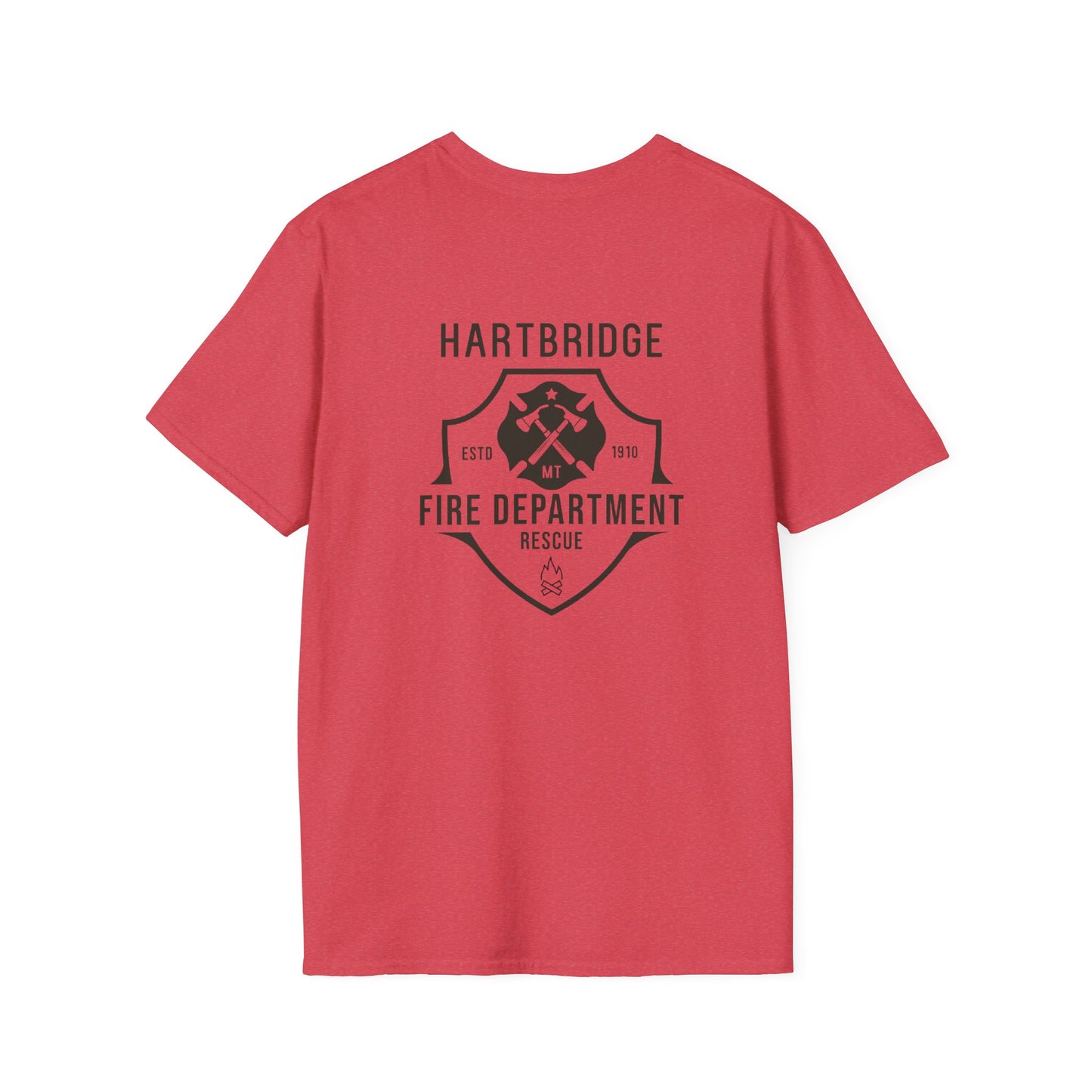 Hartbridge Fire Dept Unisex Softstyle T-Shirt