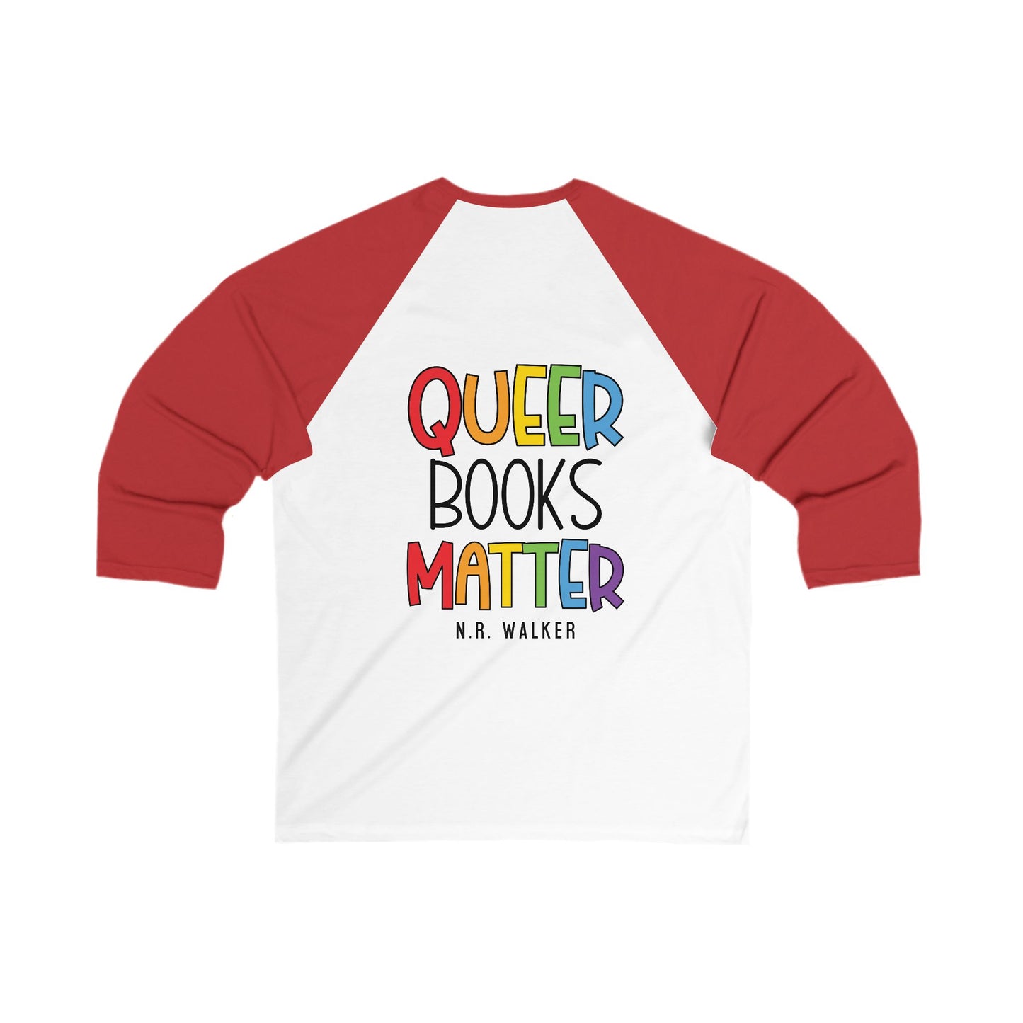 Queer Books Matter Shirt Pride Baseball Tee