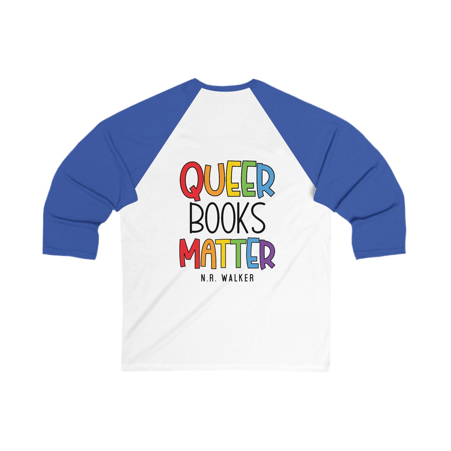 Queer Books Matter Shirt Pride Baseball Tee