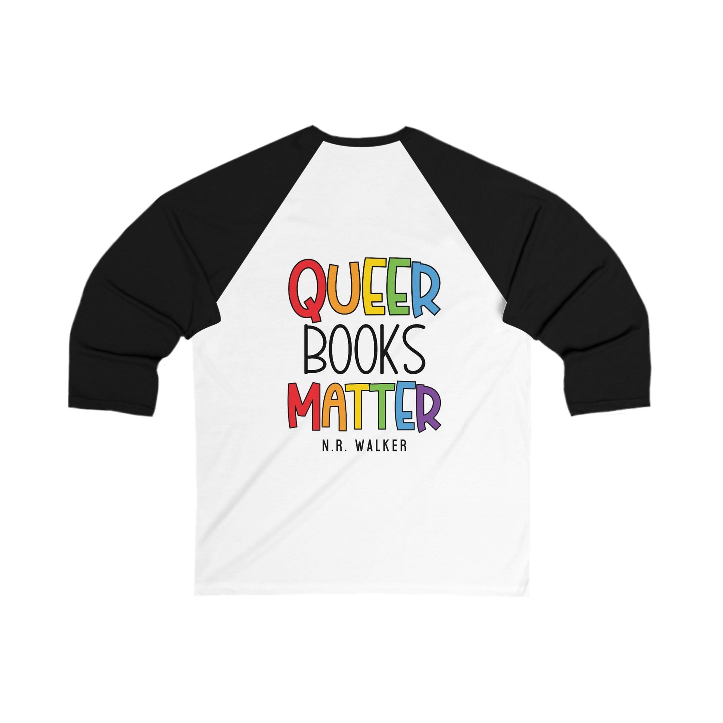 Queer Books Matter Shirt Pride Baseball Tee