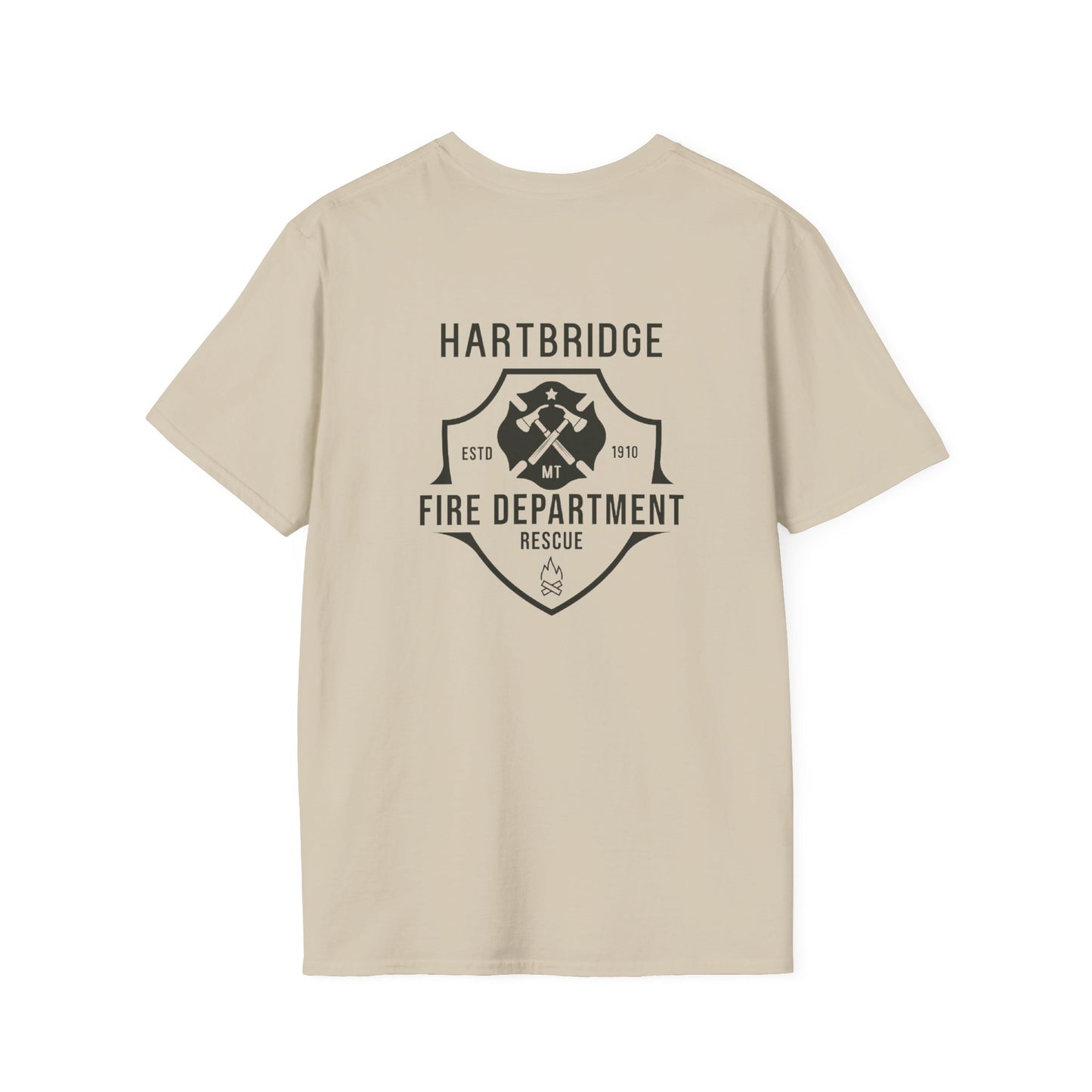 Hartbridge Fire Dept Unisex Softstyle T-Shirt
