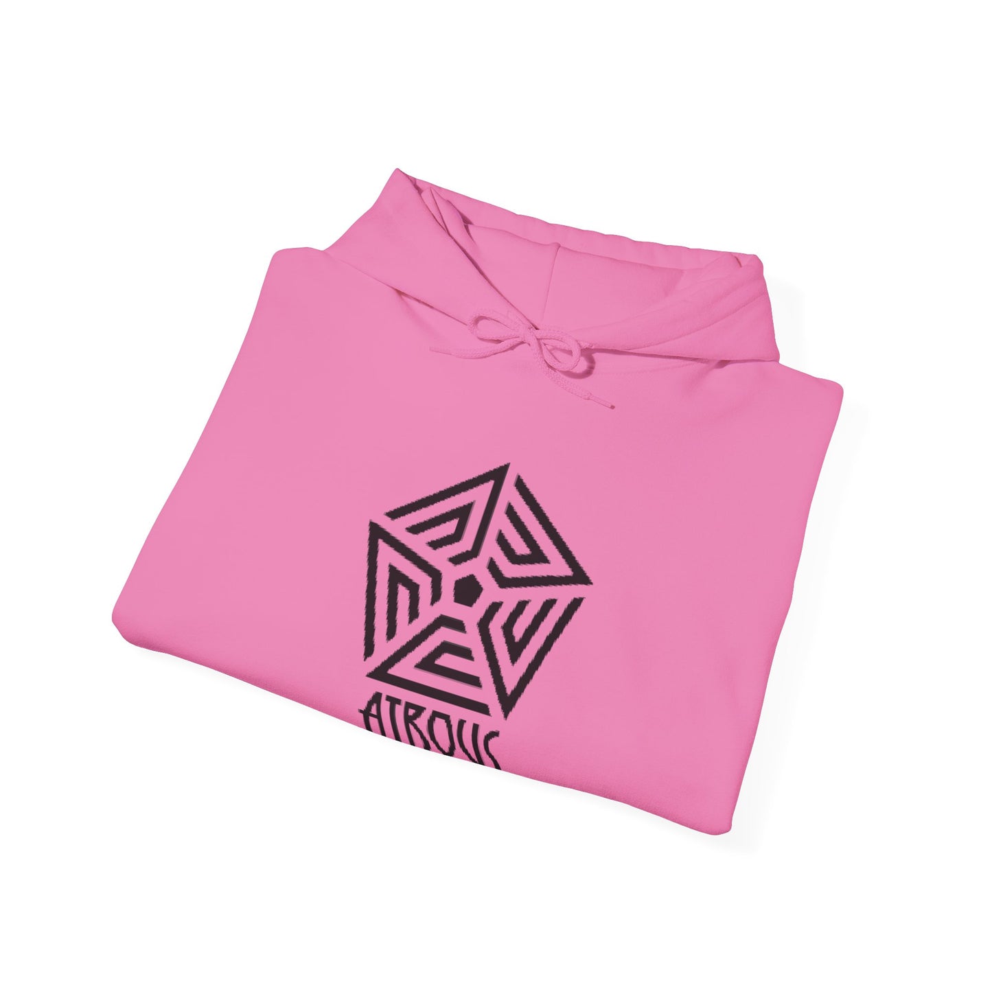 Atrous Code Red Unisex Heavy Blend™ Hooded Sweatshirt - print front and back