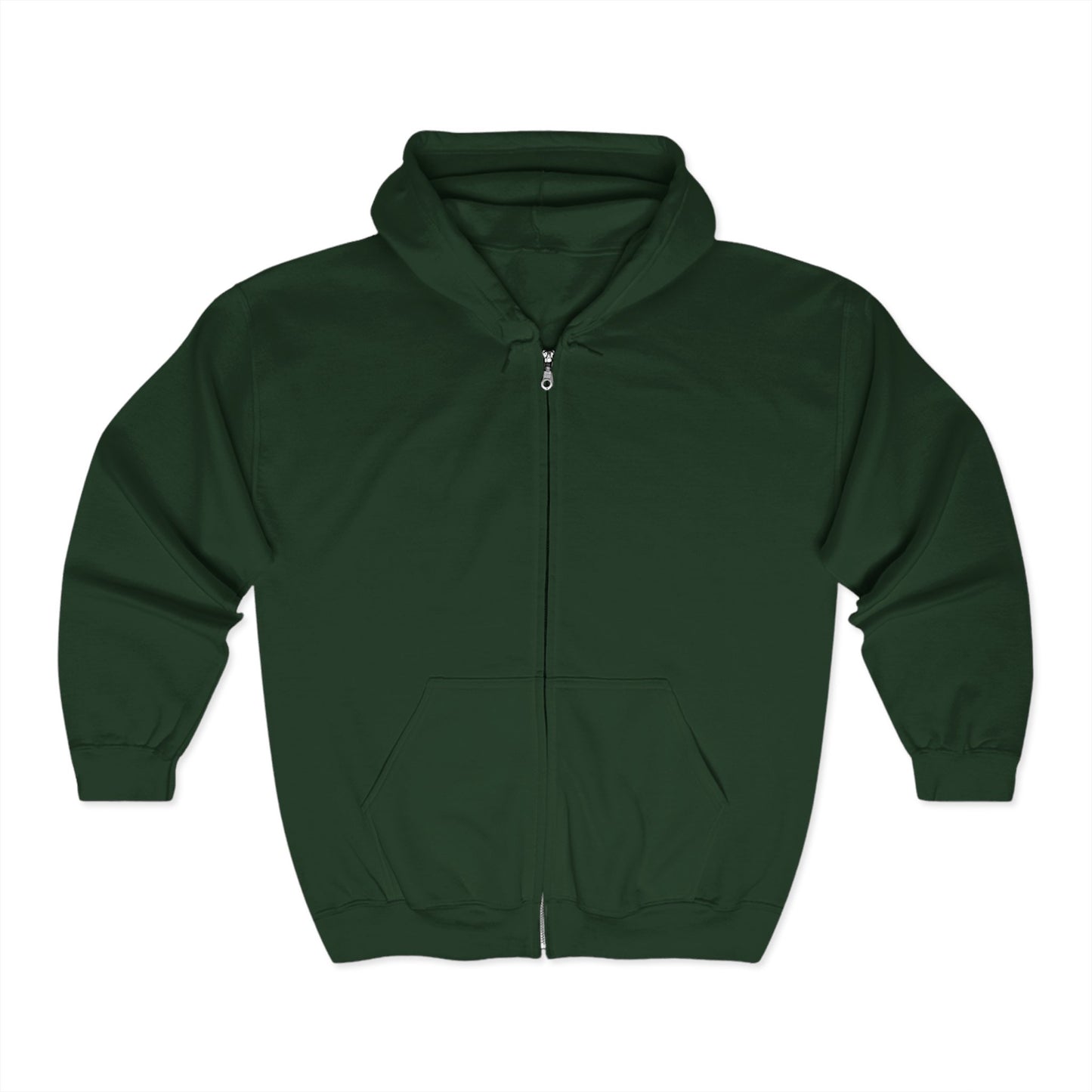 Milvus Division Logo Unisex Full Zip Hoodie