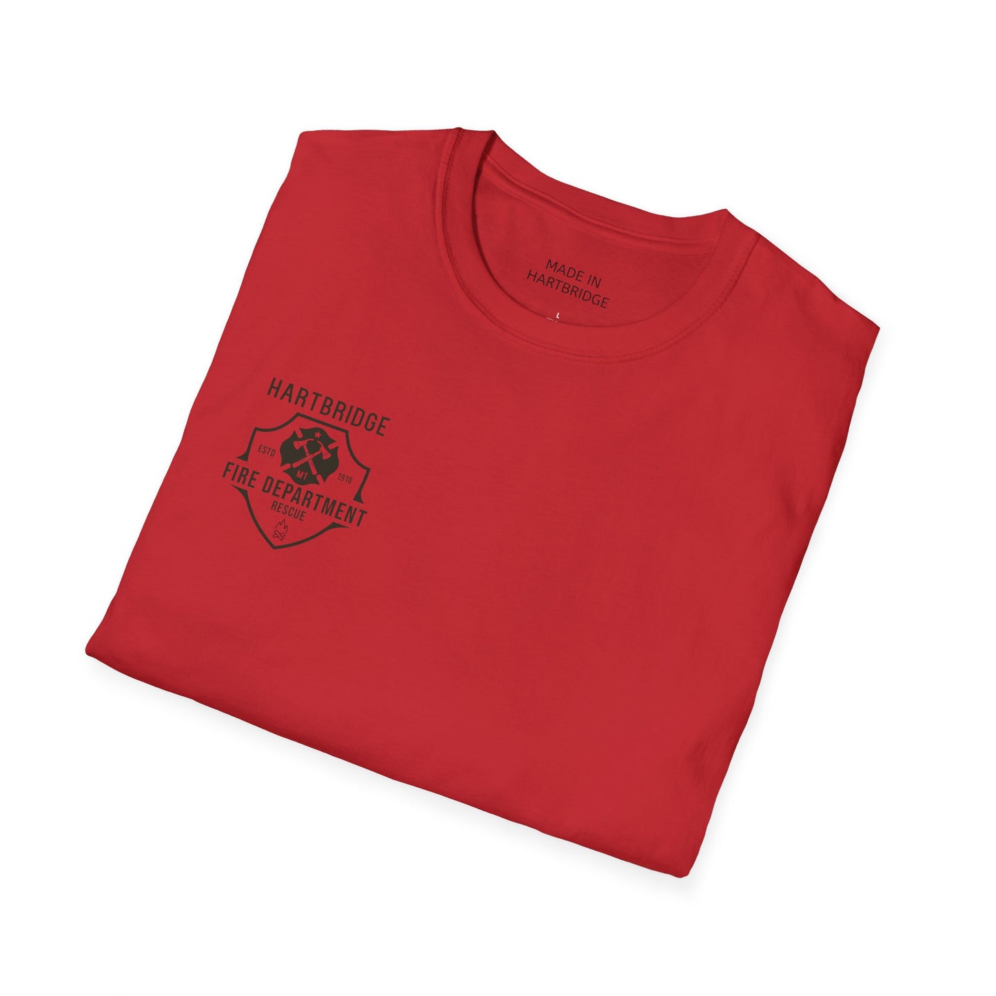 Hartbridge Fire Dept Unisex Softstyle T-Shirt