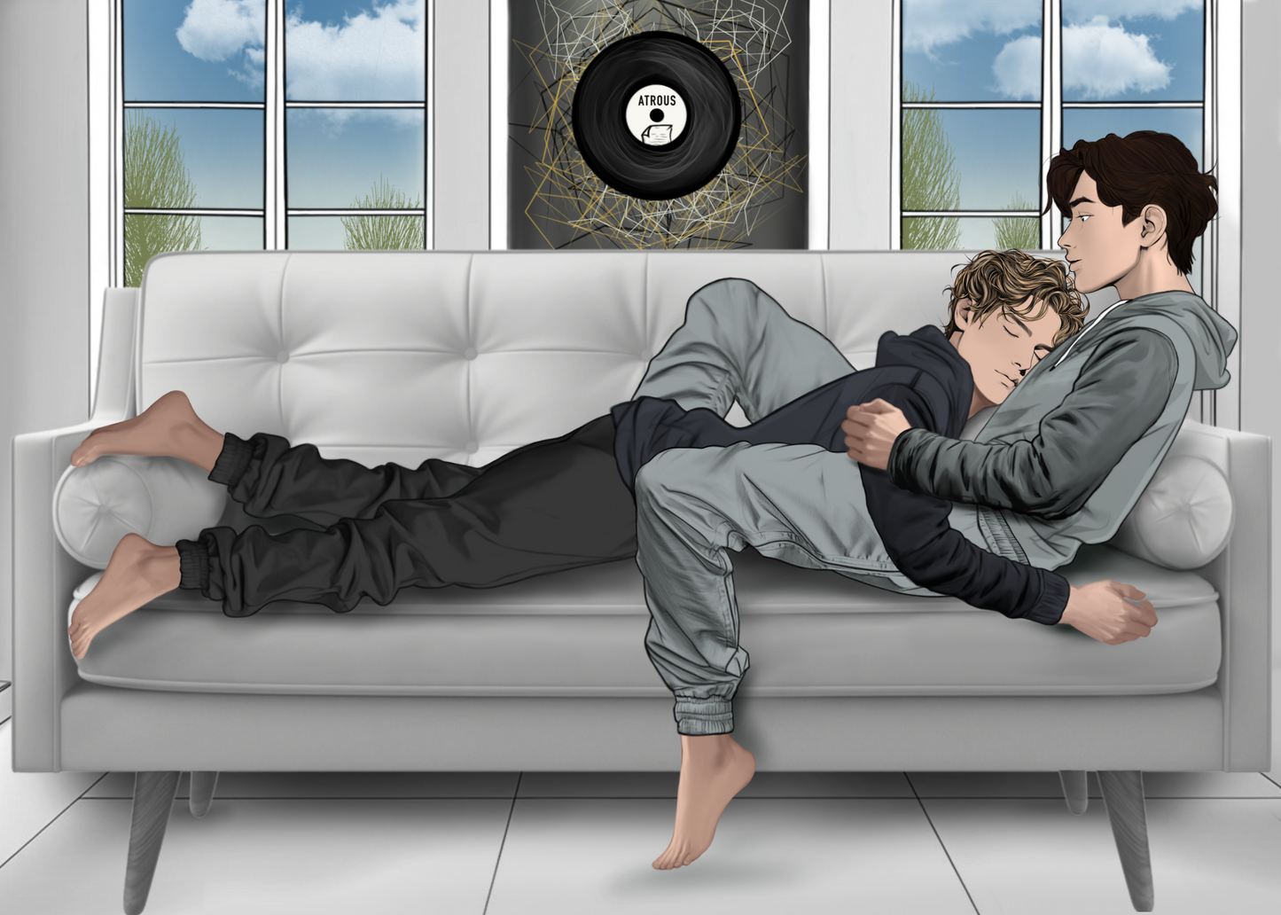 Vellum overlays - Atrous series x3