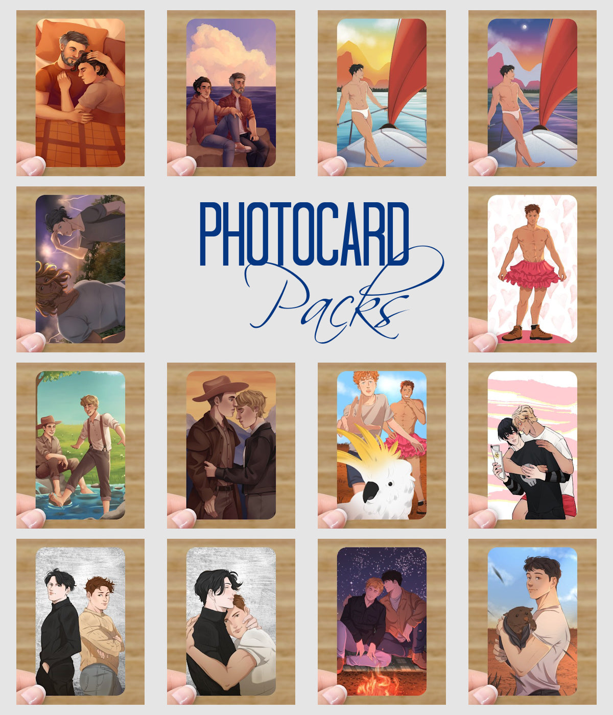 Illustrated Photocard Pack