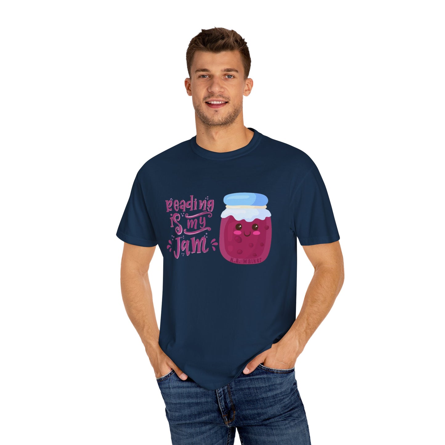 Reading Is My Jam - Unisex Garment-Dyed T-shirt