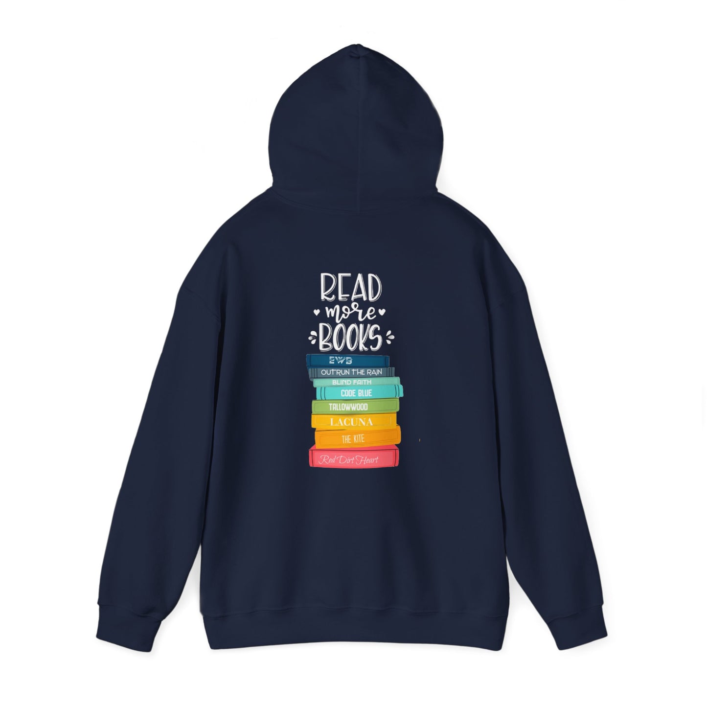 Just One More Chapter - books with titles - Unisex Heavy Blend™ Hooded Sweatshirt