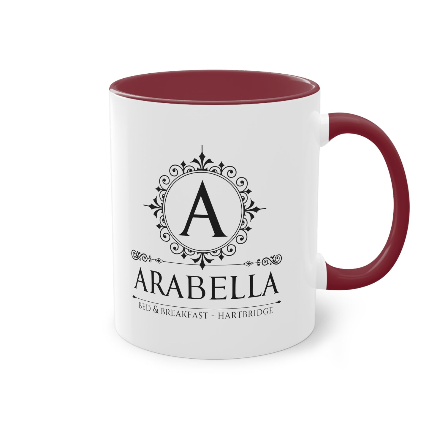 Arabella Hartbridge Bed & Breakfast - Two-Tone Coffee Mug, 11oz