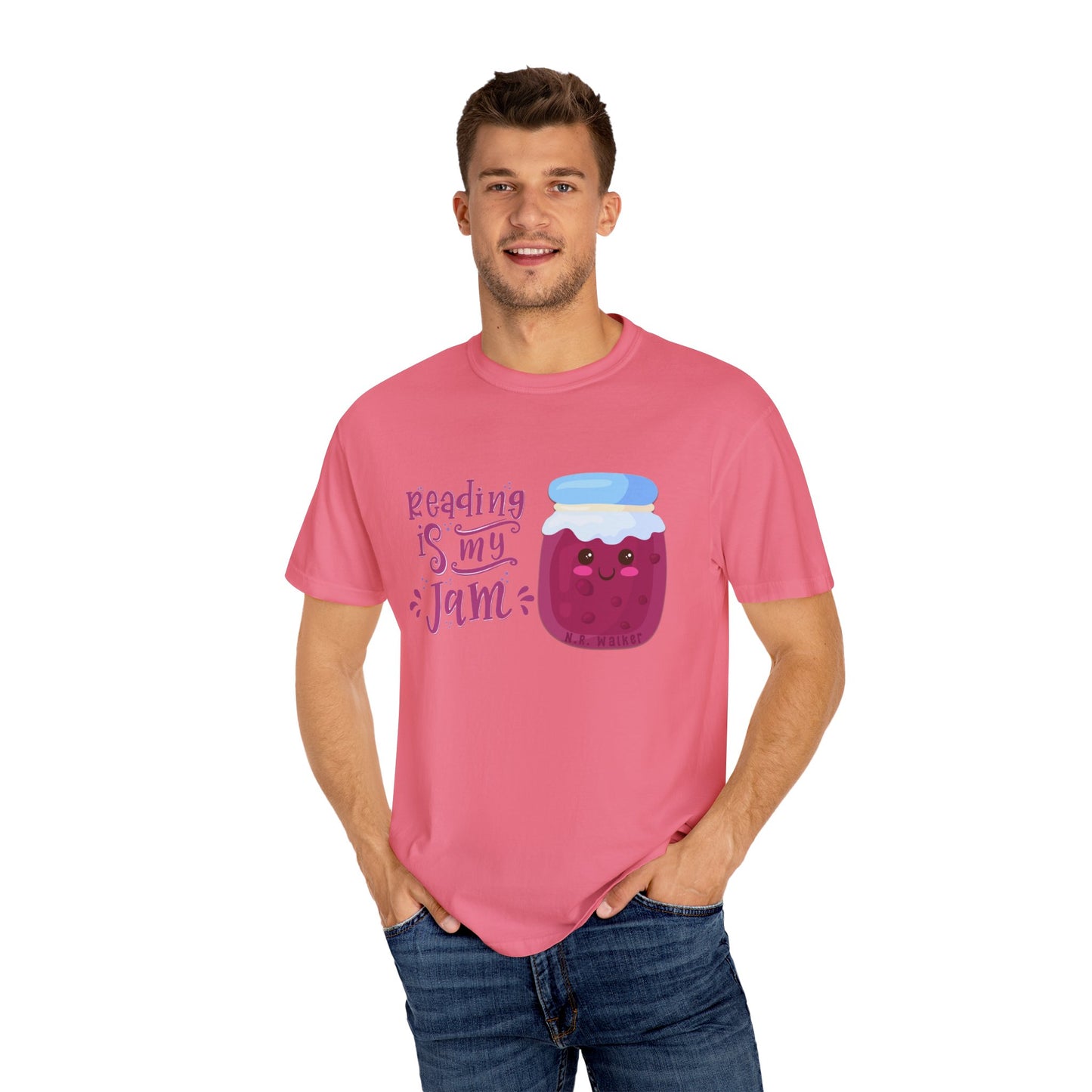 Reading Is My Jam - Unisex Garment-Dyed T-shirt