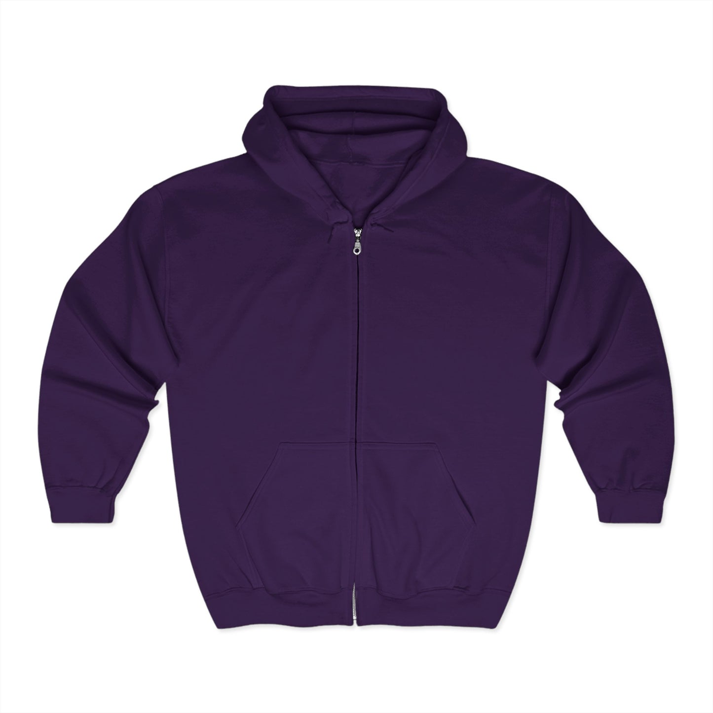 Milvus Division Logo Unisex Full Zip Hoodie