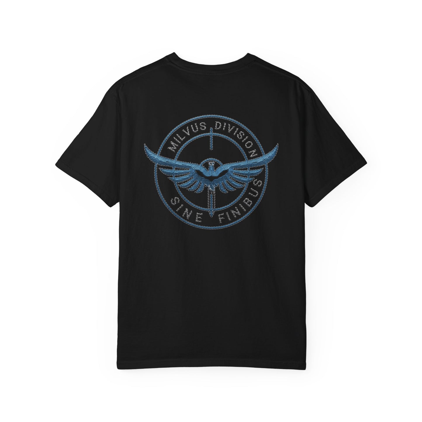 Milvus Division Logo Unisex Garment-Dyed T-Shirt