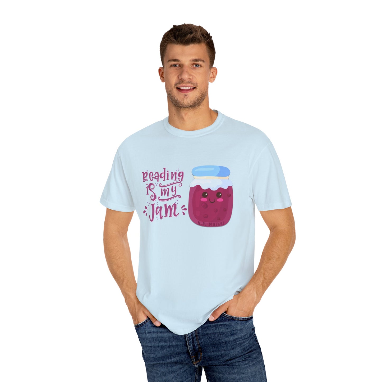 Reading Is My Jam - Unisex Garment-Dyed T-shirt