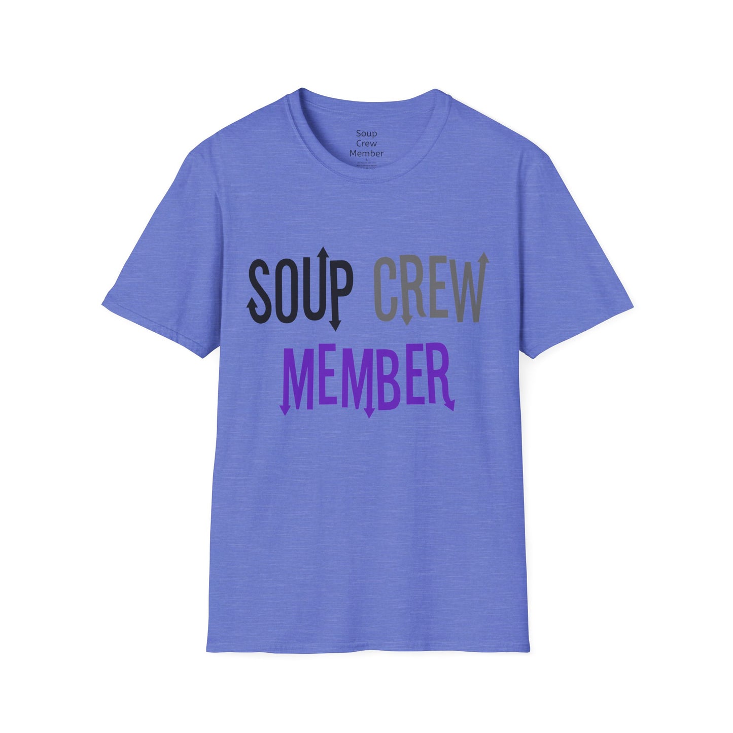 Upside Down Soup Crew Member Unisex Softstyle T-Shirt