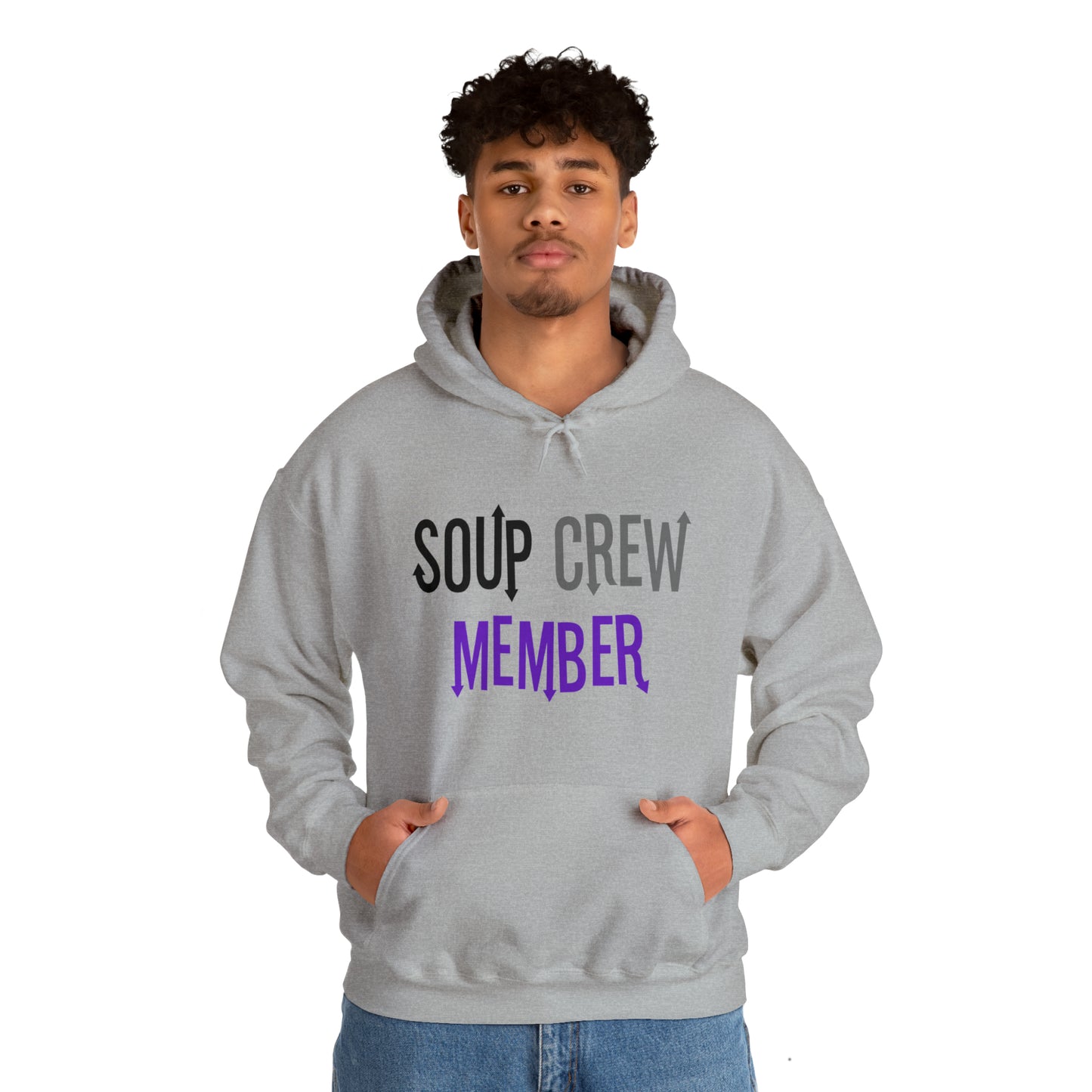 Upside Down Soup Crew Unisex Heavy Blend™ Hooded Sweatshirt