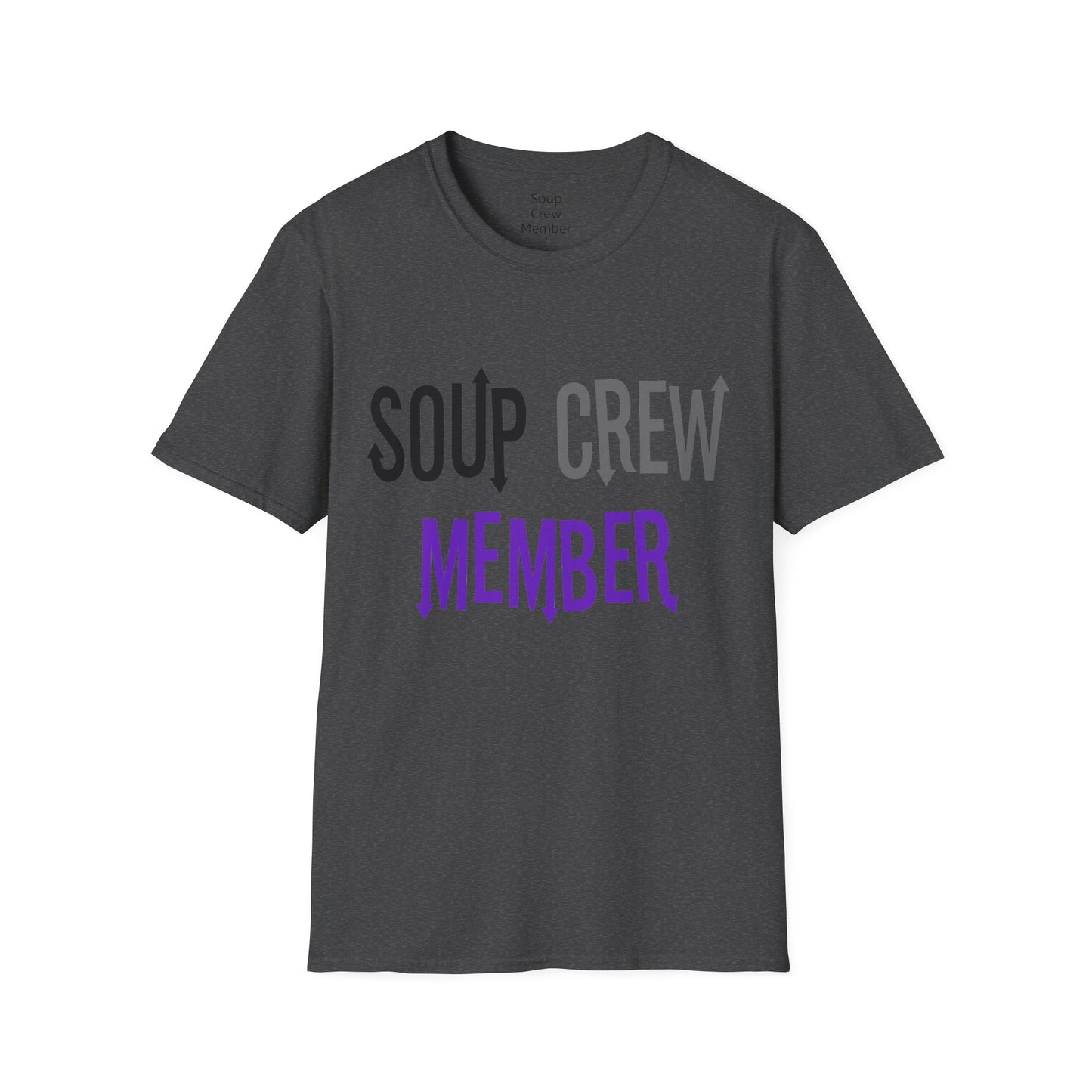 Upside Down Soup Crew Member Unisex Softstyle T-Shirt