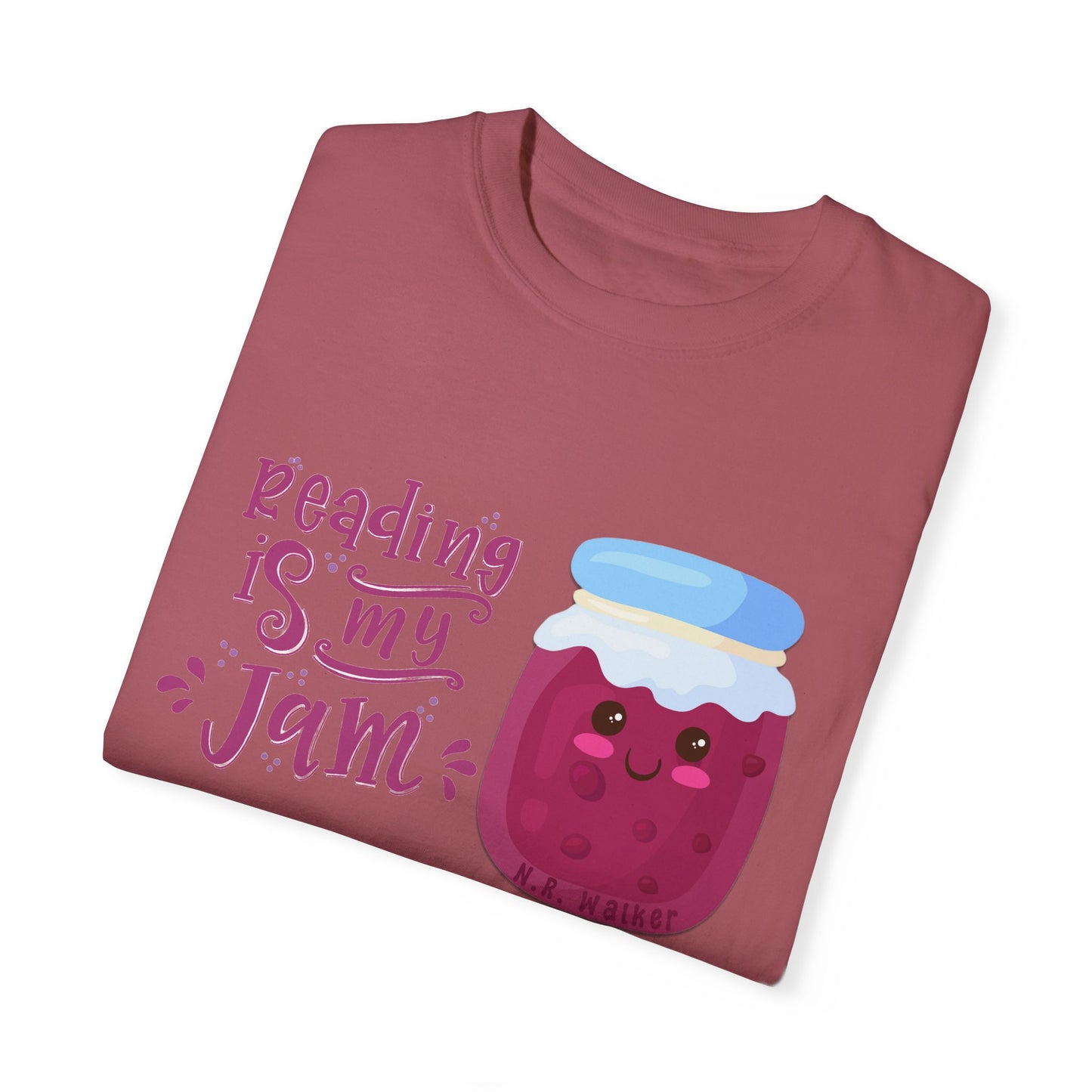 Reading Is My Jam - Unisex Garment-Dyed T-shirt