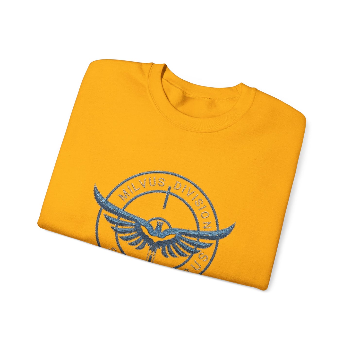 Milvus Division logo Unisex Heavy Blend™ Crewneck Sweatshirt