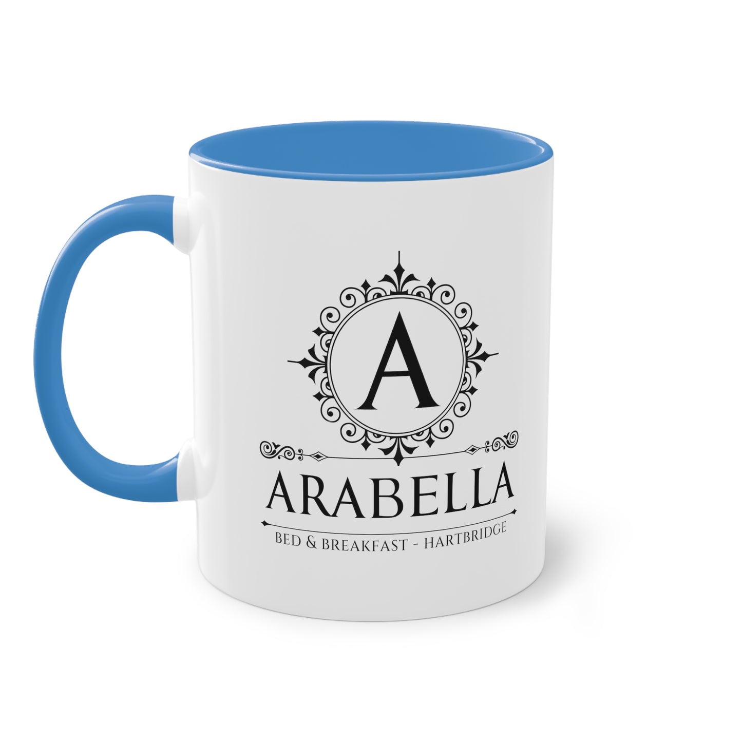 Arabella Hartbridge Bed & Breakfast - Two-Tone Coffee Mug, 11oz