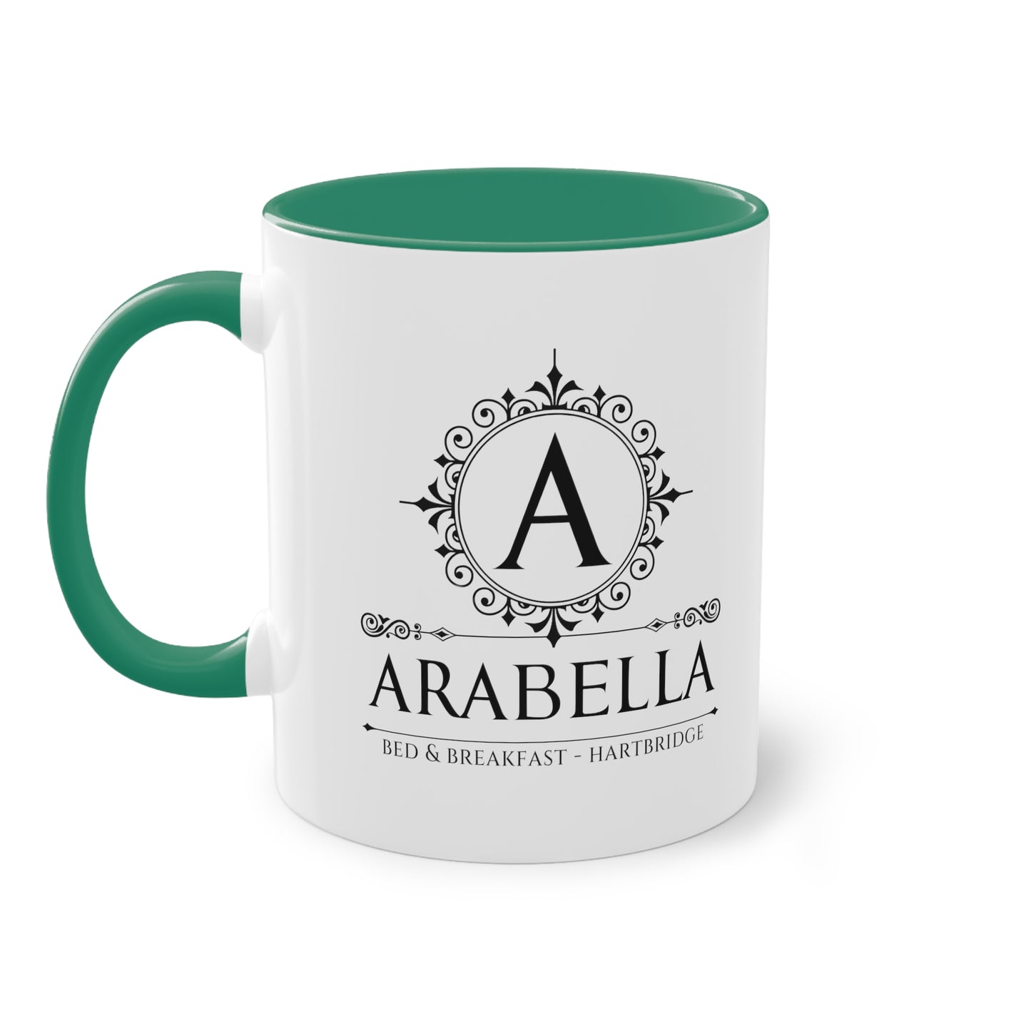 Arabella Hartbridge Bed & Breakfast - Two-Tone Coffee Mug, 11oz