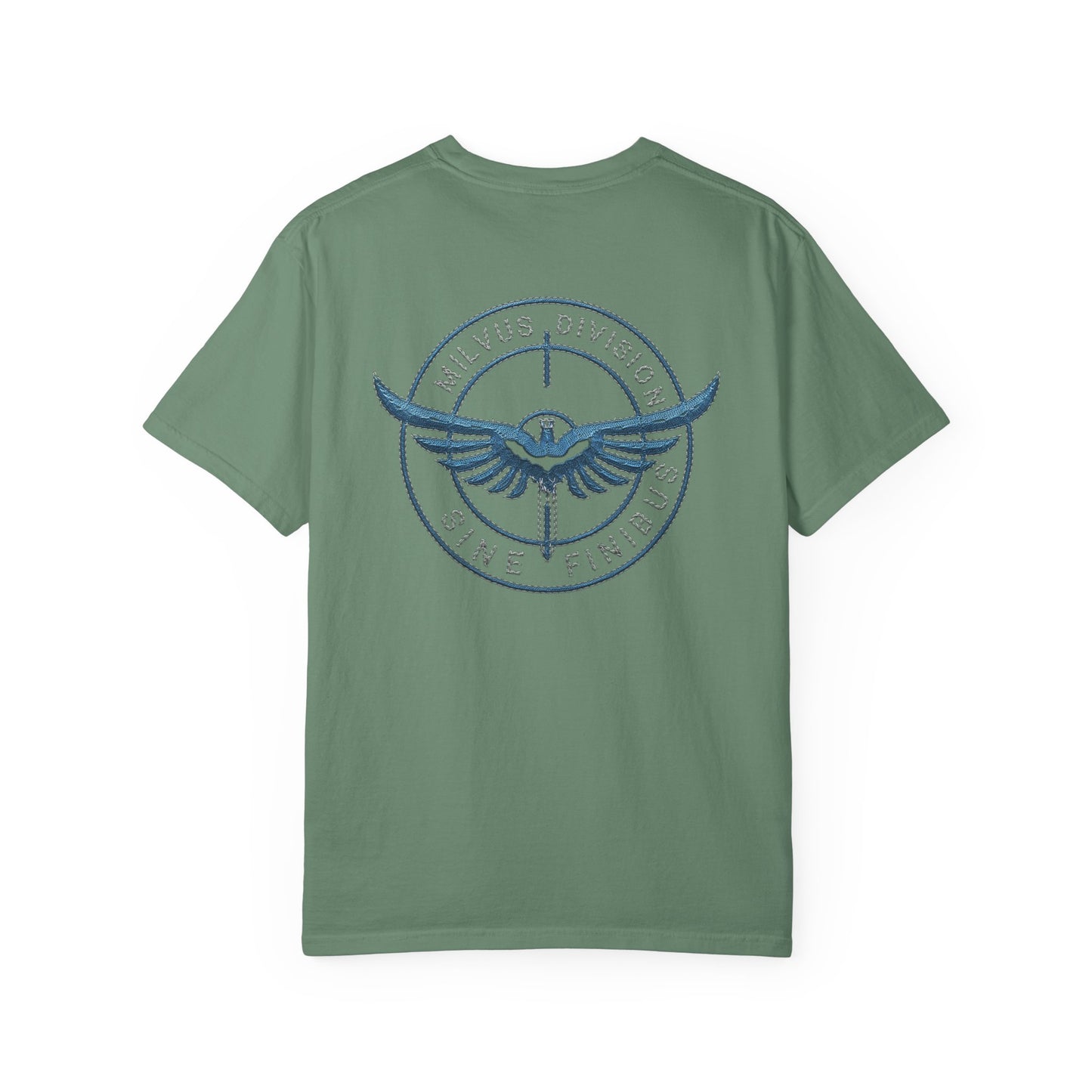 Milvus Division Logo Unisex Garment-Dyed T-Shirt