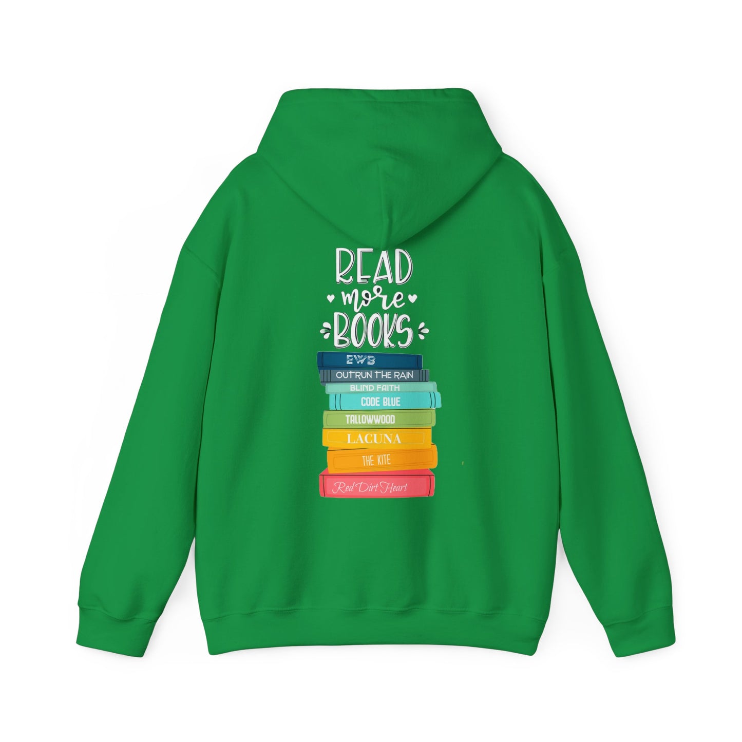 Just One More Chapter - books with titles - Unisex Heavy Blend™ Hooded Sweatshirt