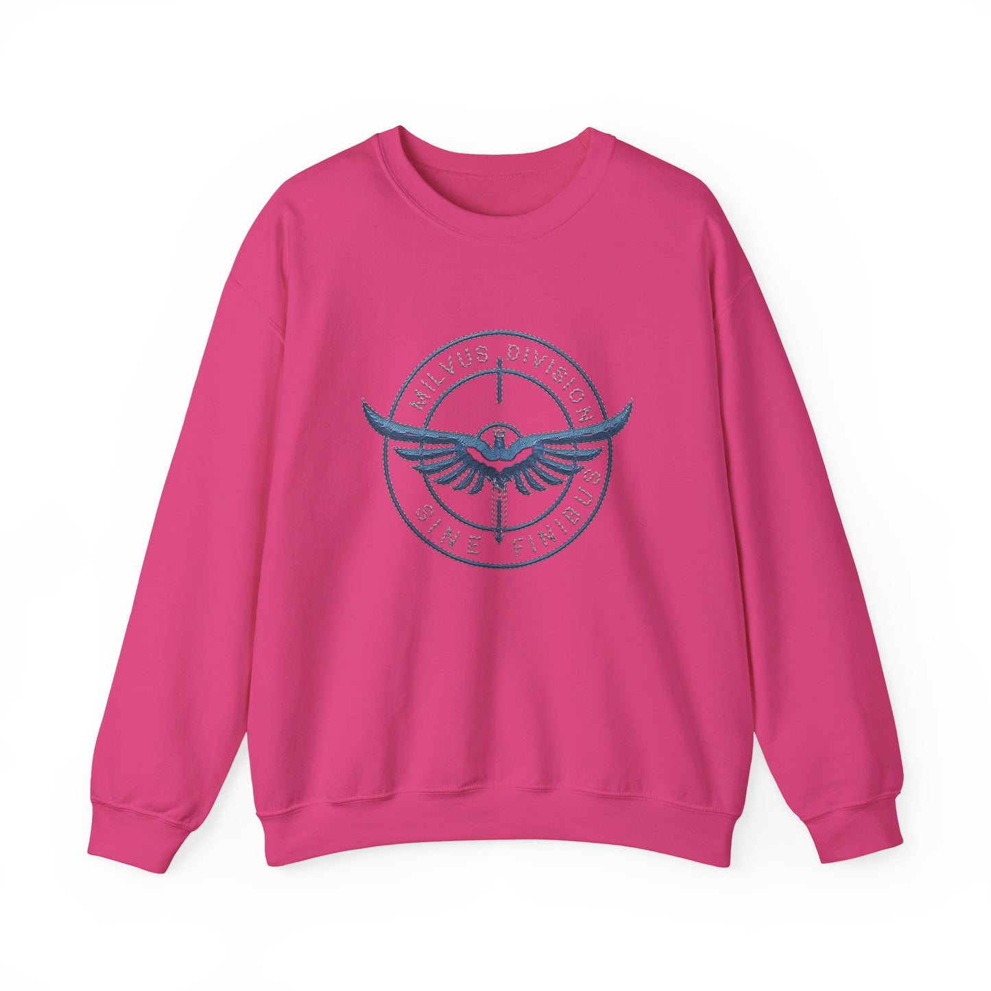 Milvus Division logo Unisex Heavy Blend™ Crewneck Sweatshirt