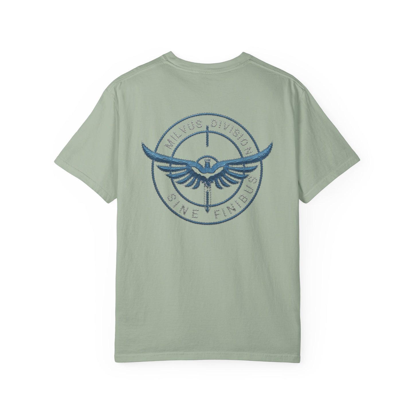 Milvus Division Logo Unisex Garment-Dyed T-Shirt