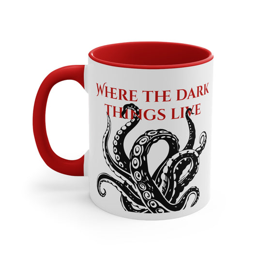 Copy of Tenebrae Blue Accent Mugs, 11oz